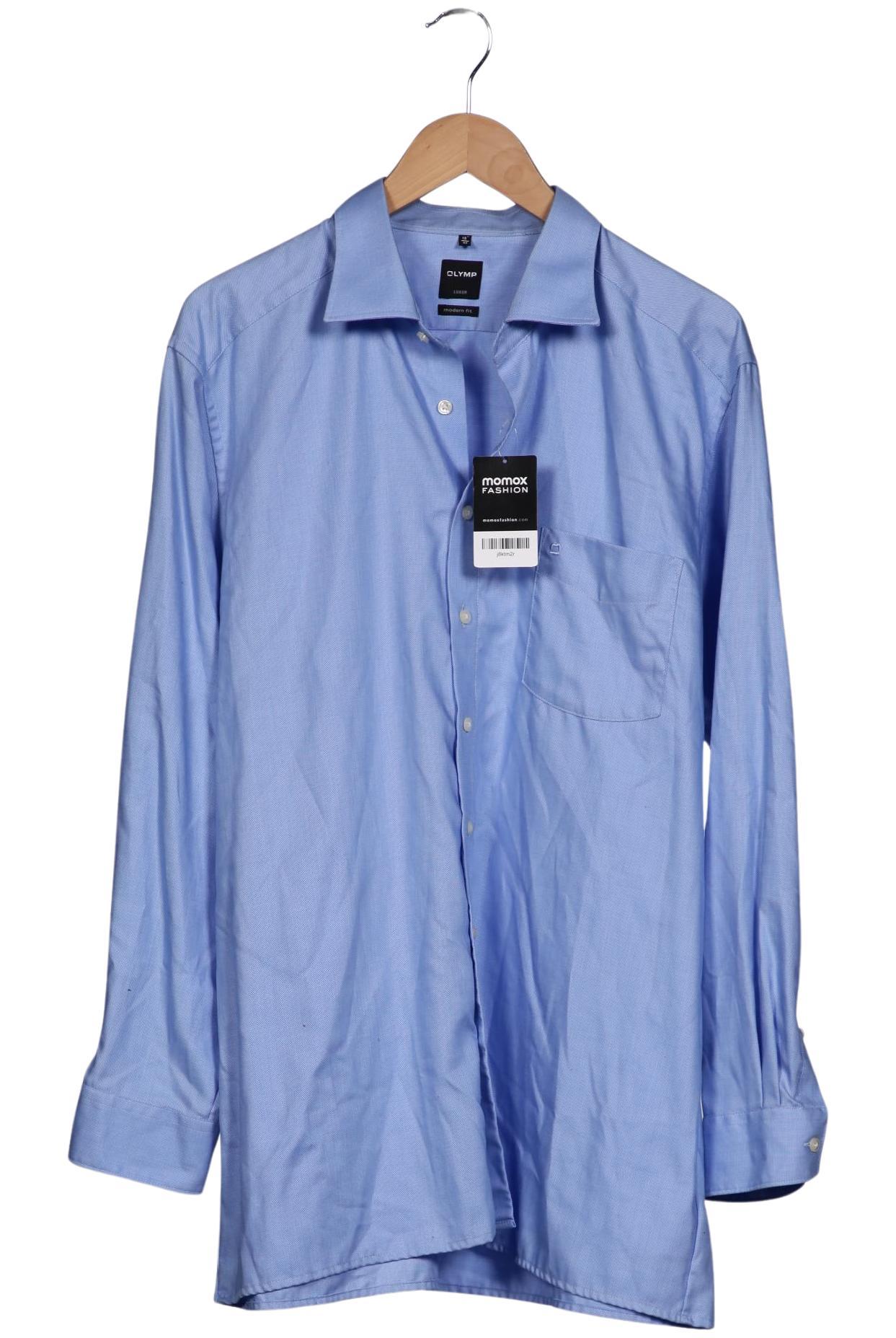 

Olymp Herren Hemd, blau, Gr. 56
