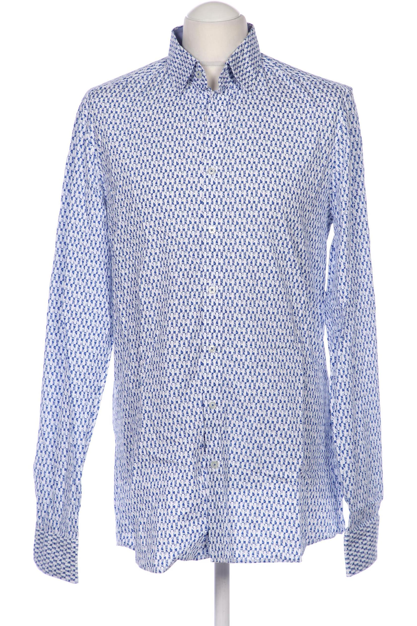 

Olymp Herren Hemd, blau