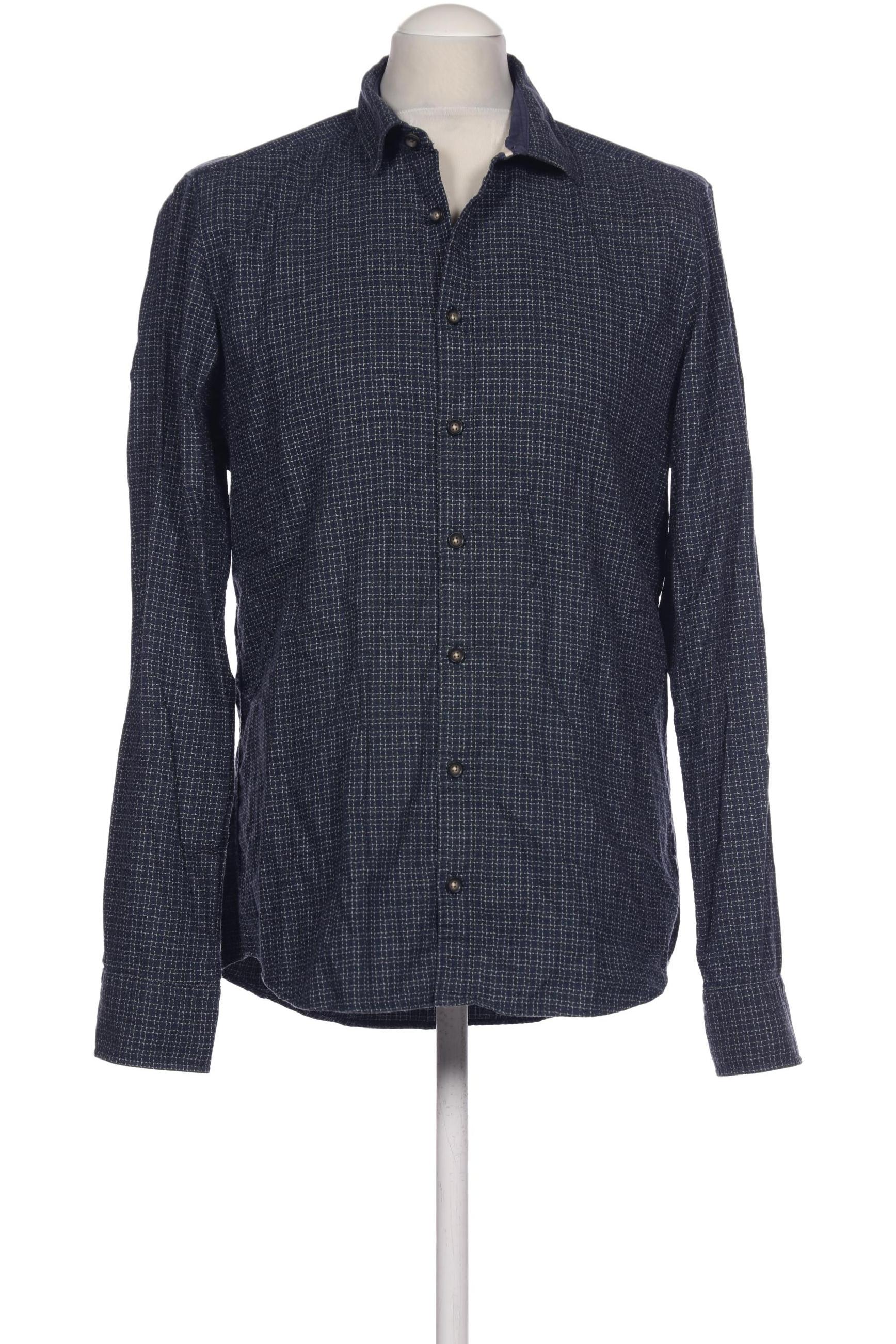 

Olymp Herren Hemd, marineblau, Gr. 52