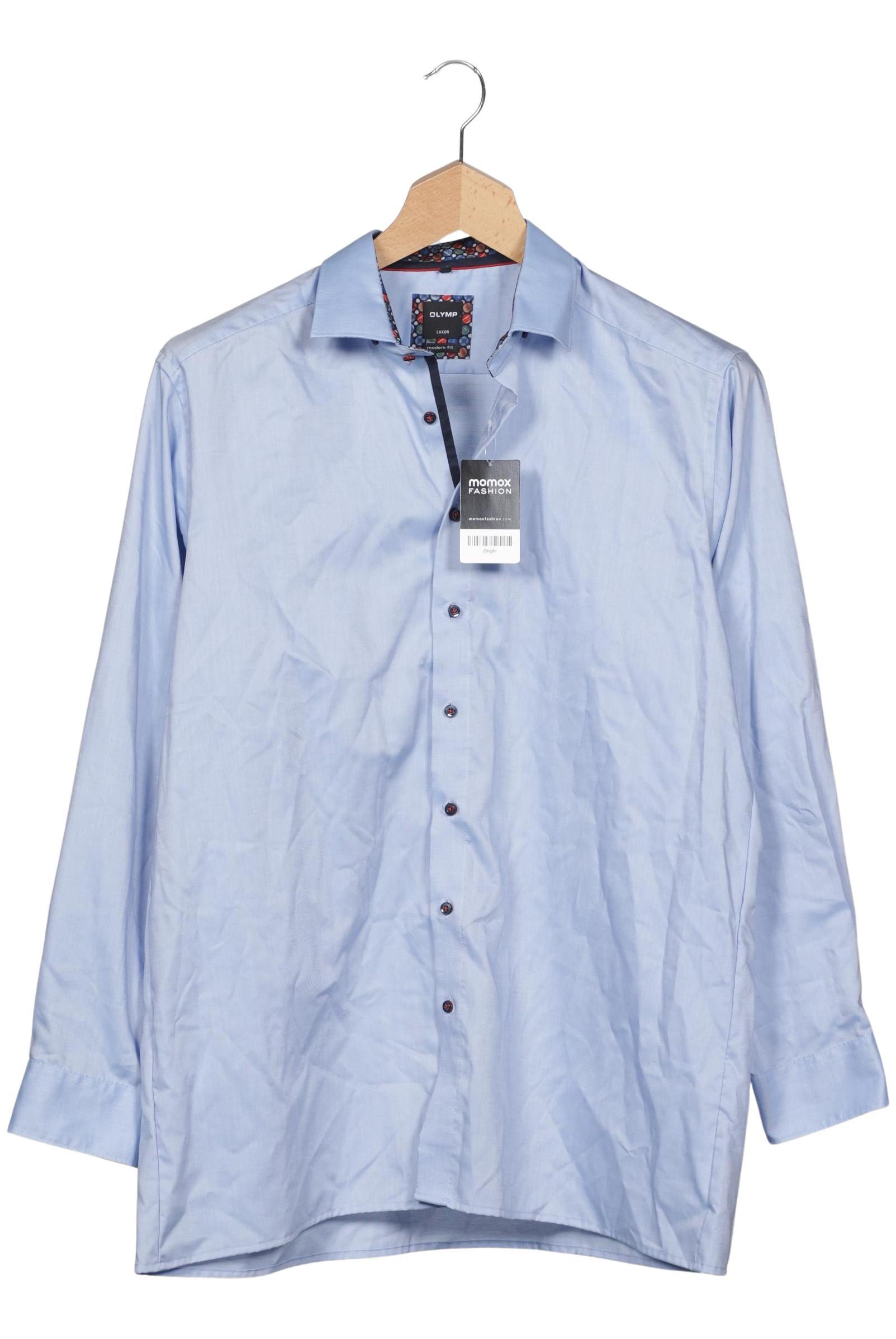 

Olymp Herren Hemd, blau, Gr. 56