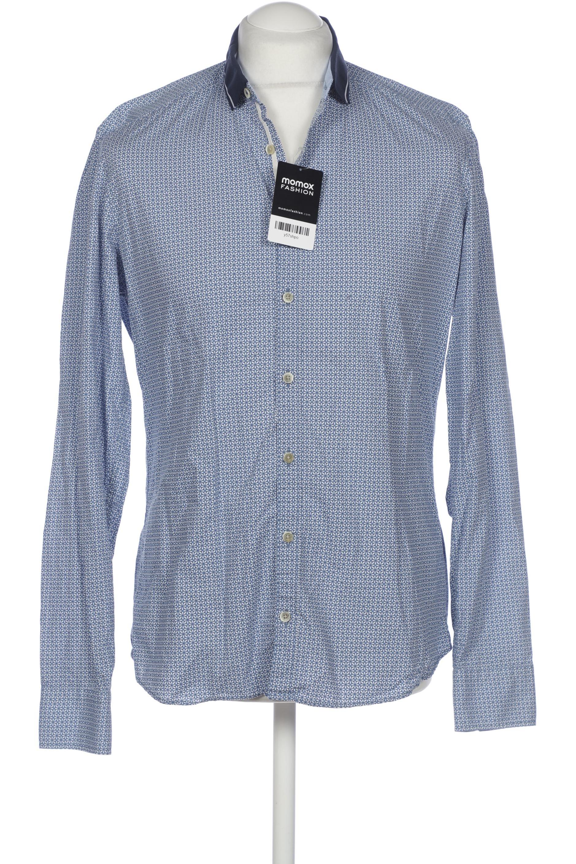 Thumbnail - Olymp Herren Hemd, blau, Gr. 52