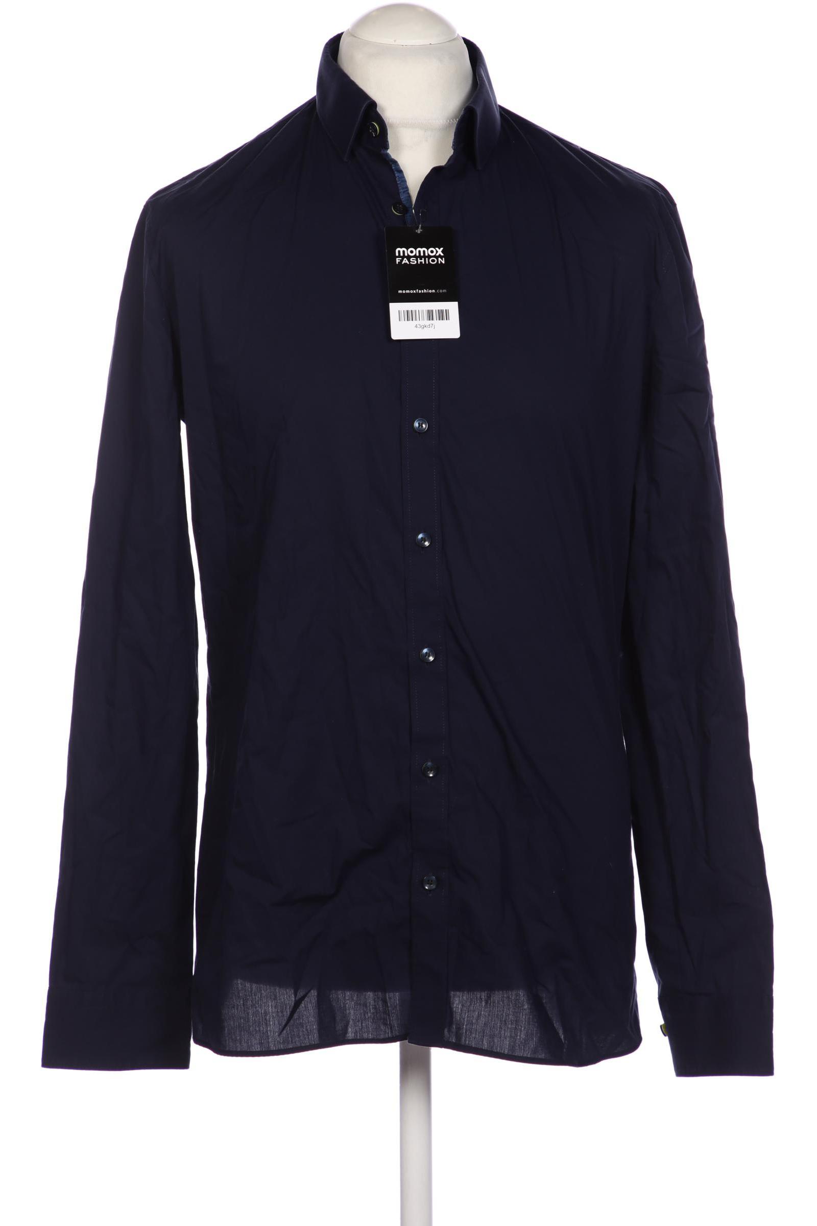 

Olymp Herren Hemd, marineblau, Gr. 52