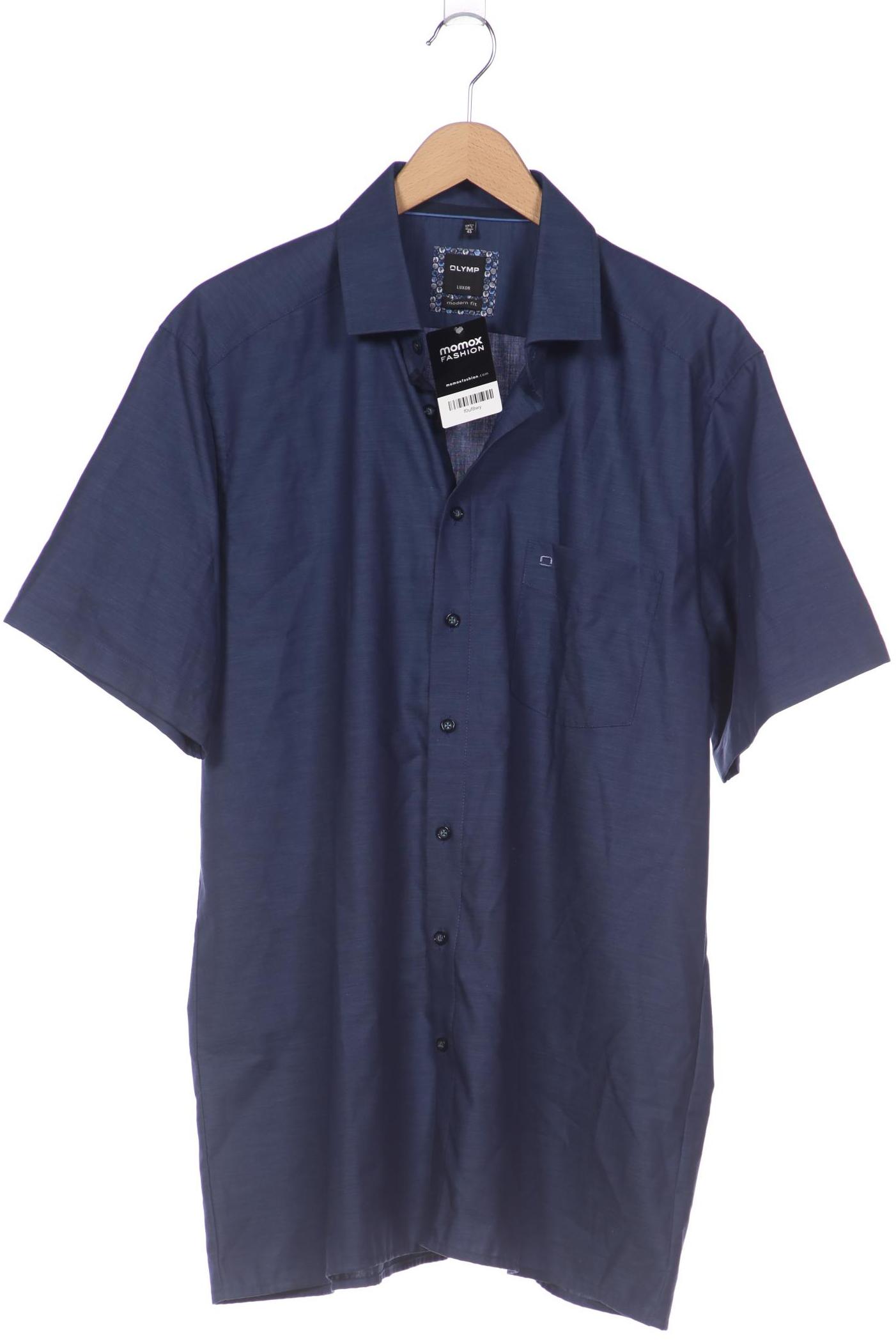 

Olymp Herren Hemd, marineblau, Gr. 56