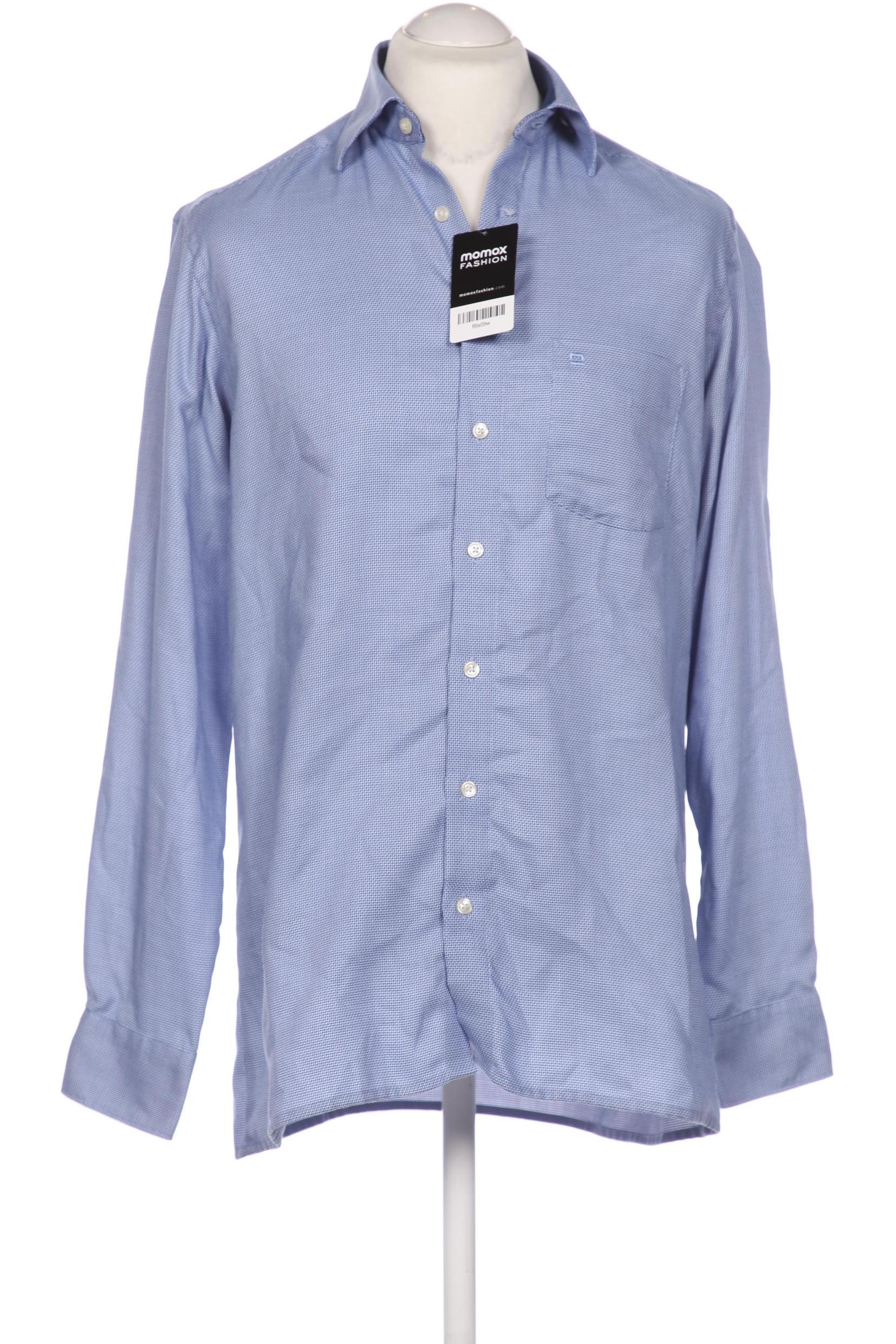 Thumbnail - Olymp Herren Hemd, blau, Gr. 50