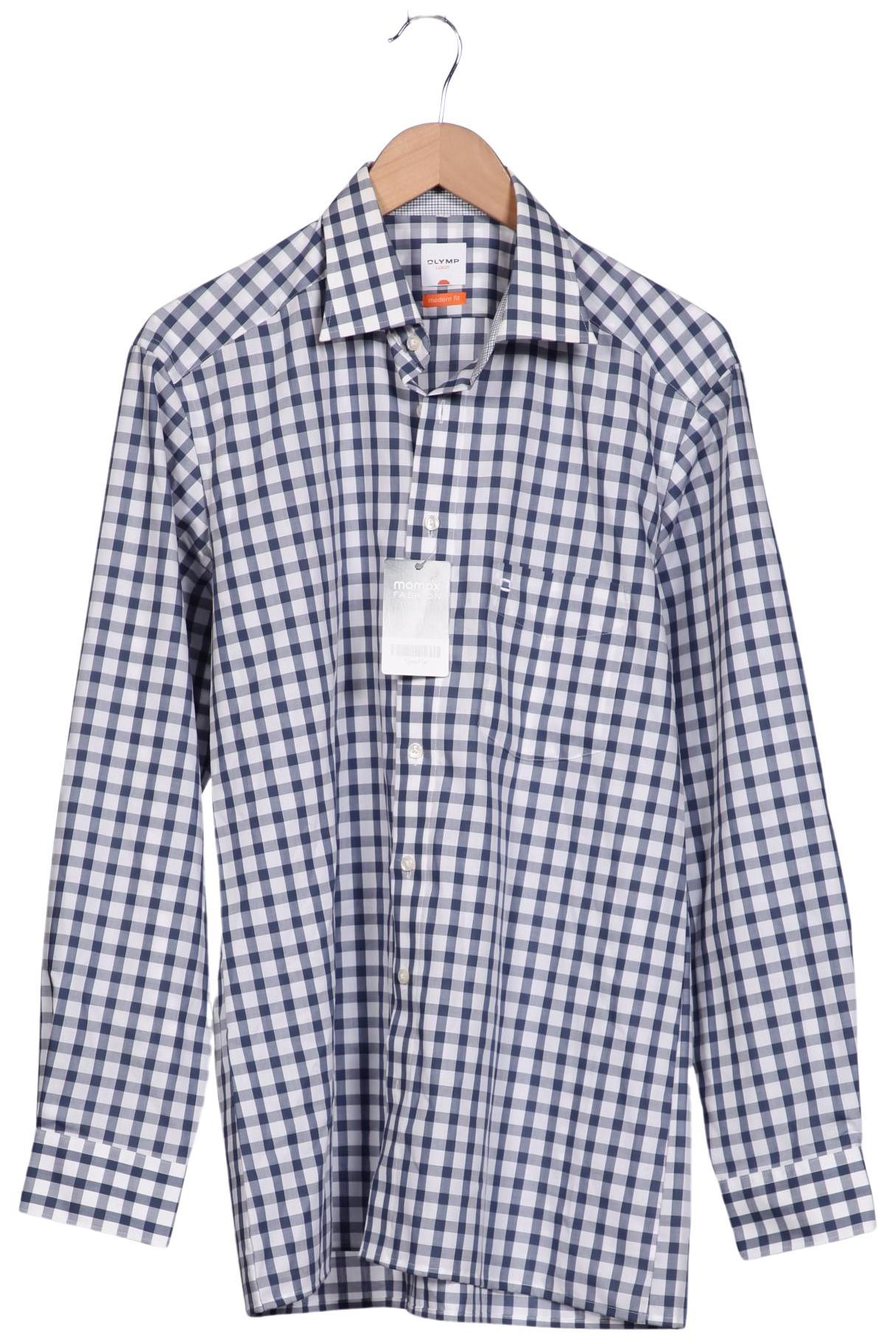 

Olymp Herren Hemd, blau, Gr. 56