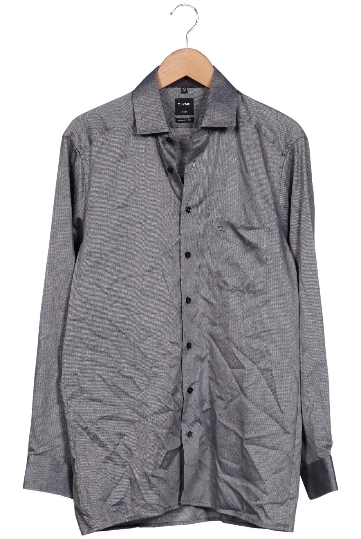 

Olymp Herren Hemd, grau, Gr. 50