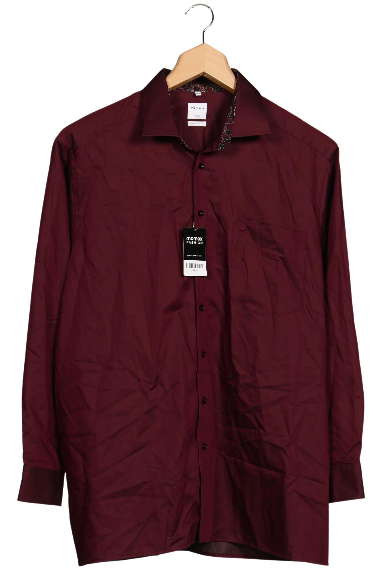 

Olymp Herren Hemd, bordeaux, Gr. 56