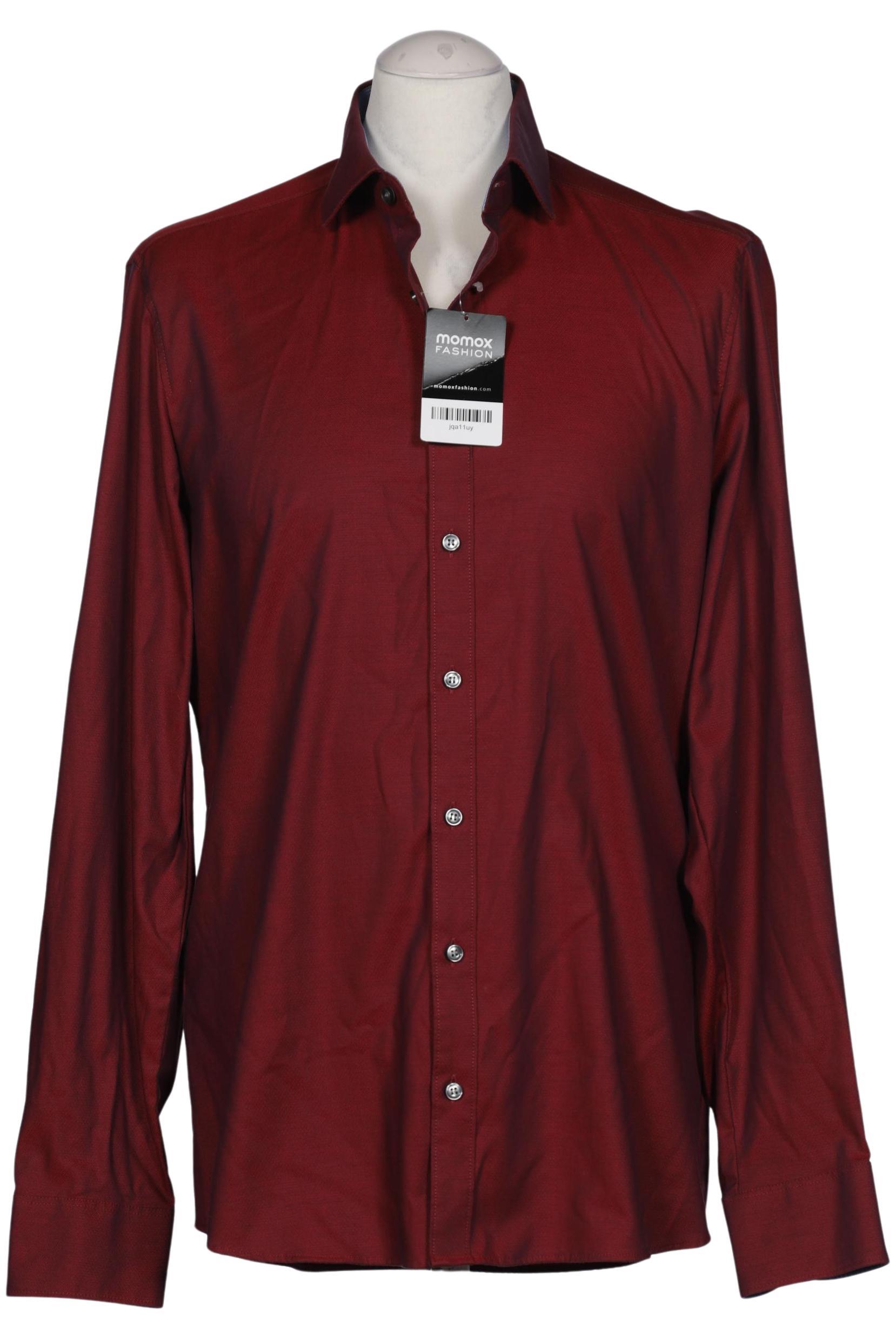 

Olymp Herren Hemd, bordeaux, Gr. 52