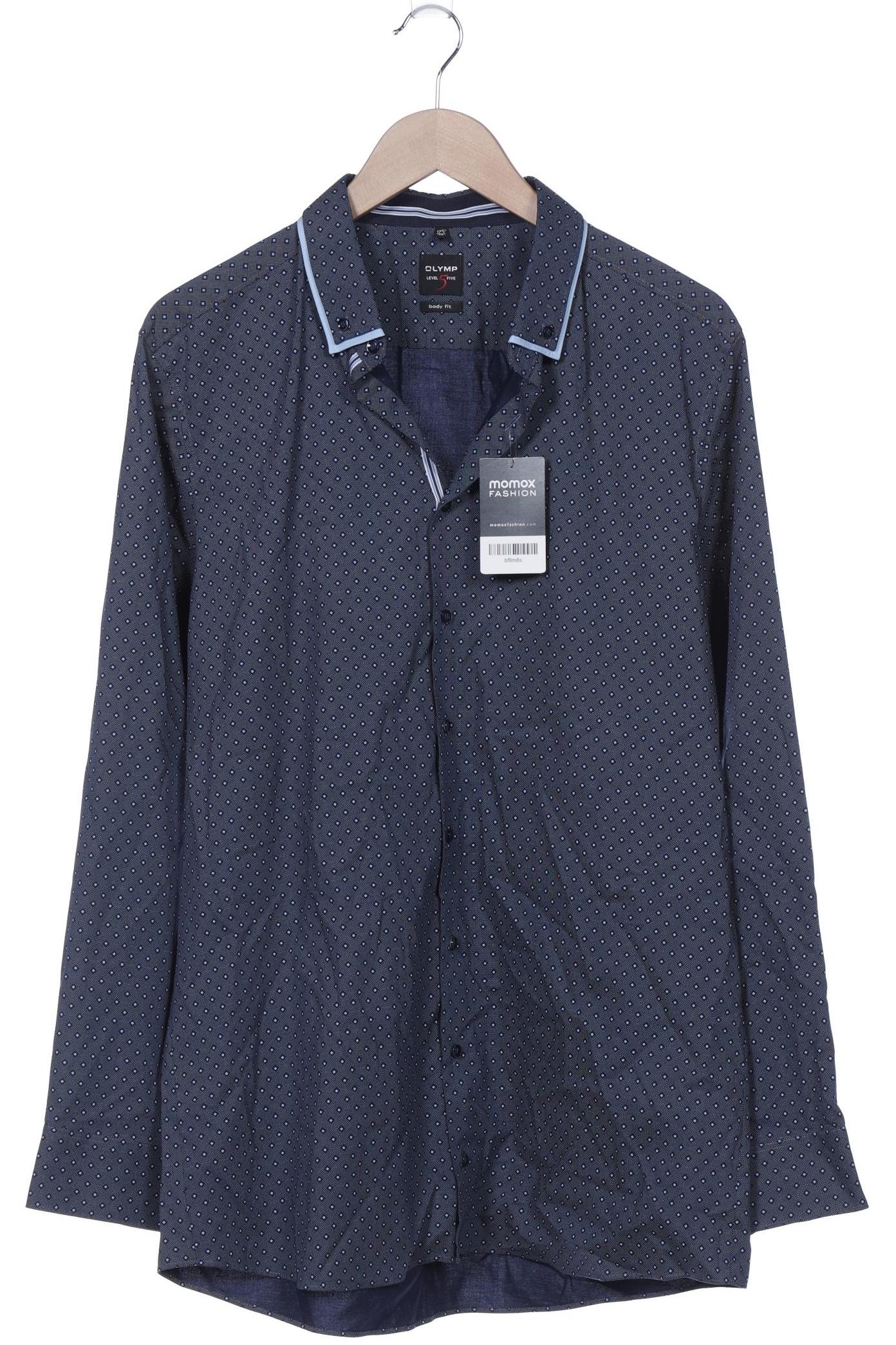 

Olymp Herren Hemd, marineblau, Gr. 56