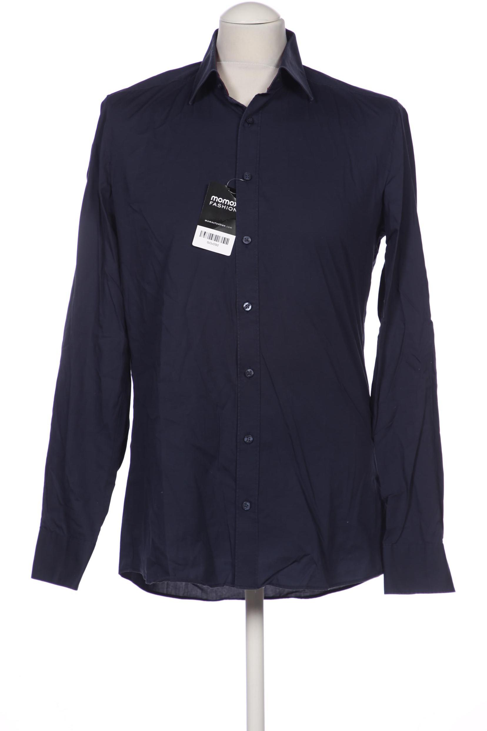

Olymp Herren Hemd, marineblau, Gr. 48