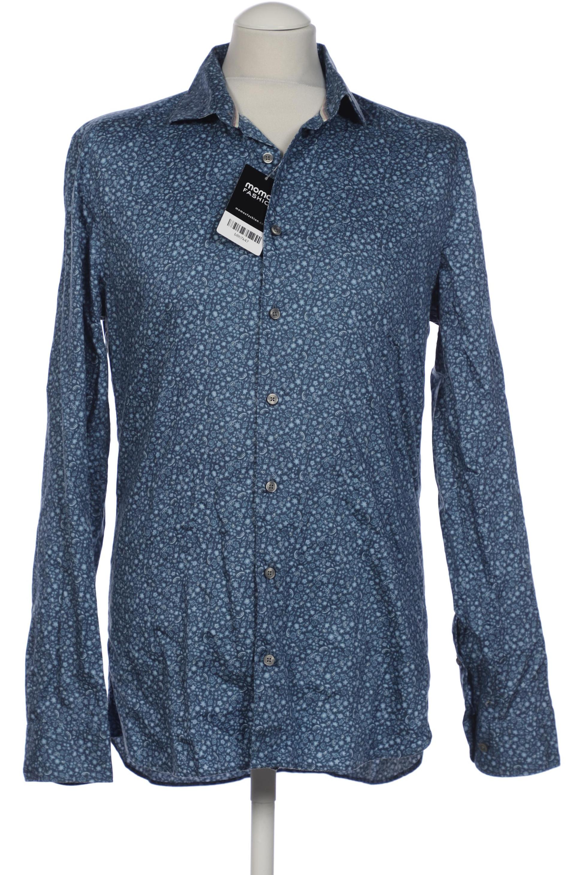 

Olymp Herren Hemd, blau