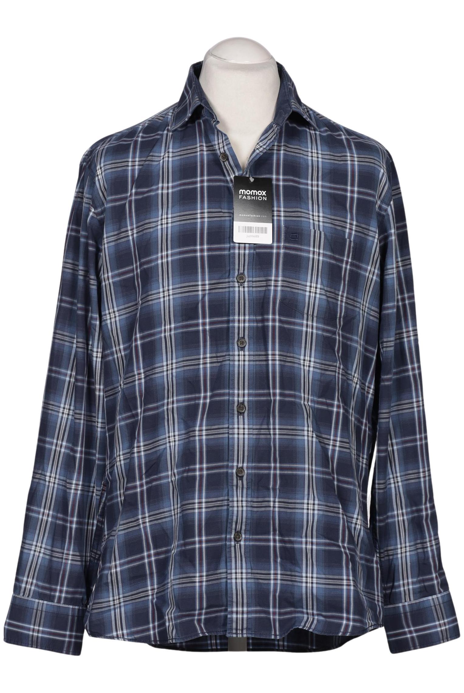 

Olymp Herren Hemd, marineblau, Gr. 52