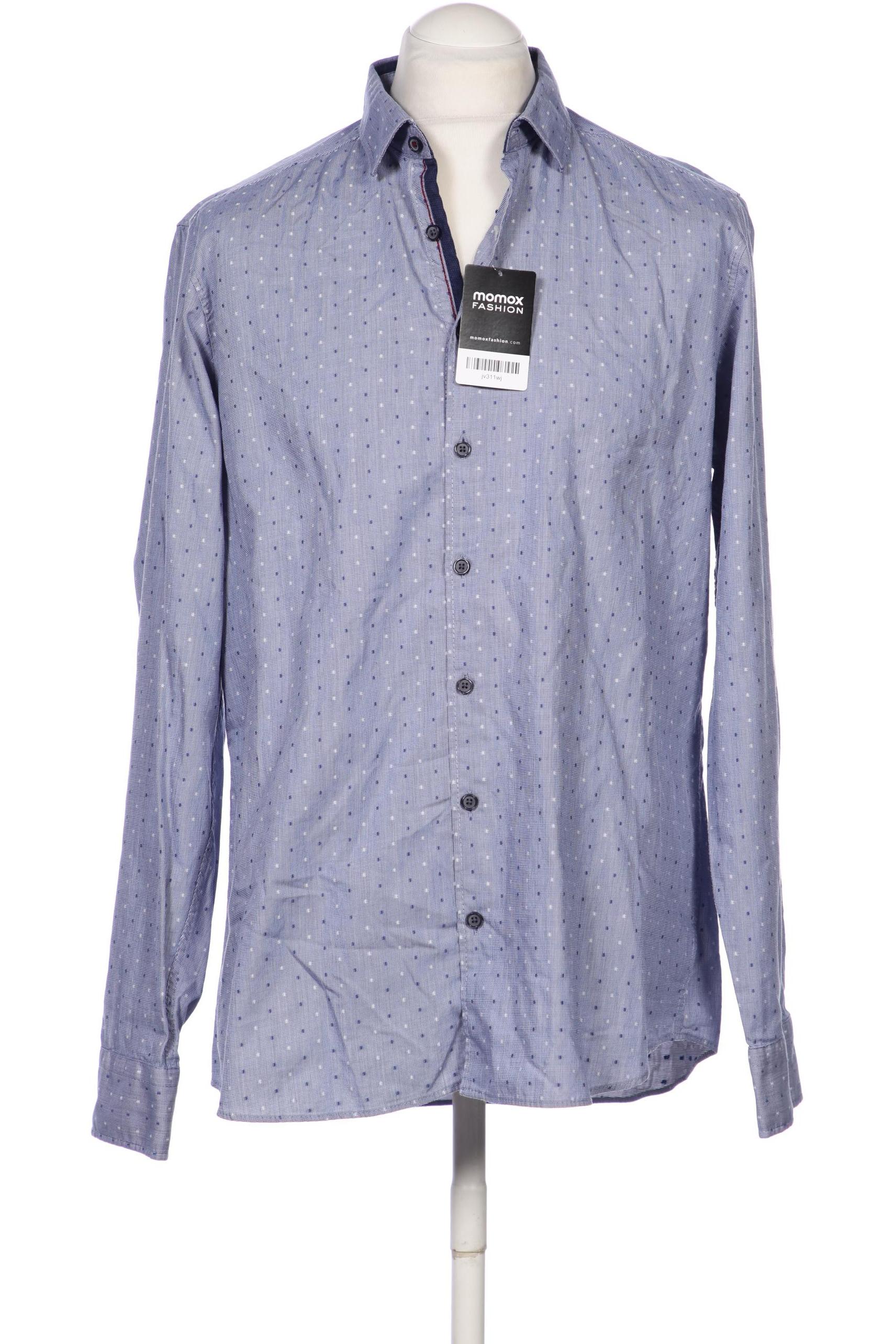 

Olymp Herren Hemd, blau