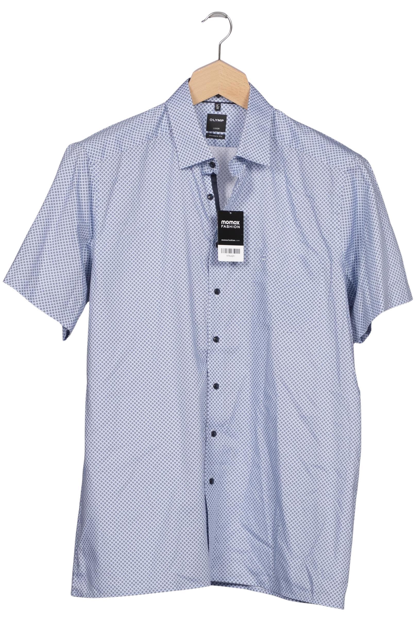 

Olymp Herren Hemd, blau, Gr. 56