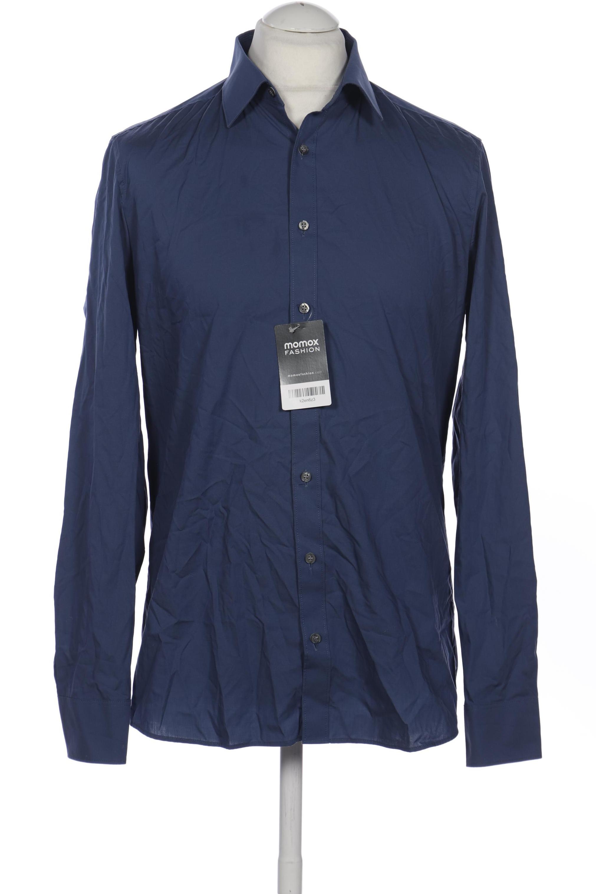 

Olymp Herren Hemd, blau