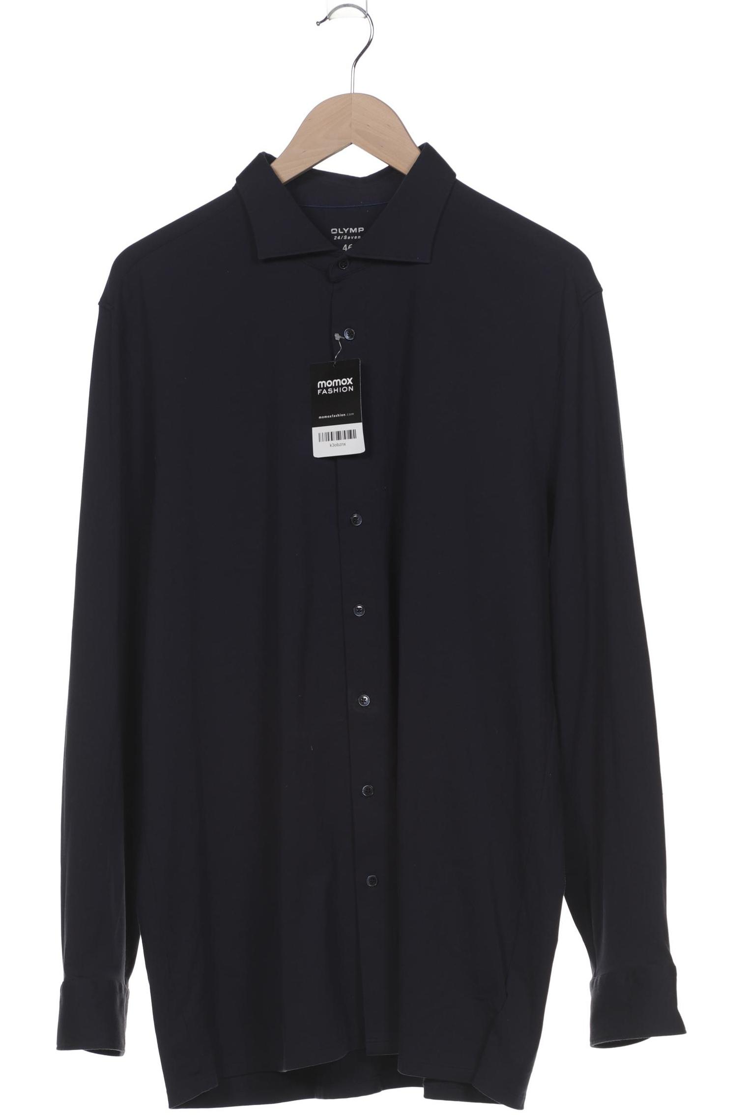 

Olymp Herren Hemd, marineblau, Gr. 56