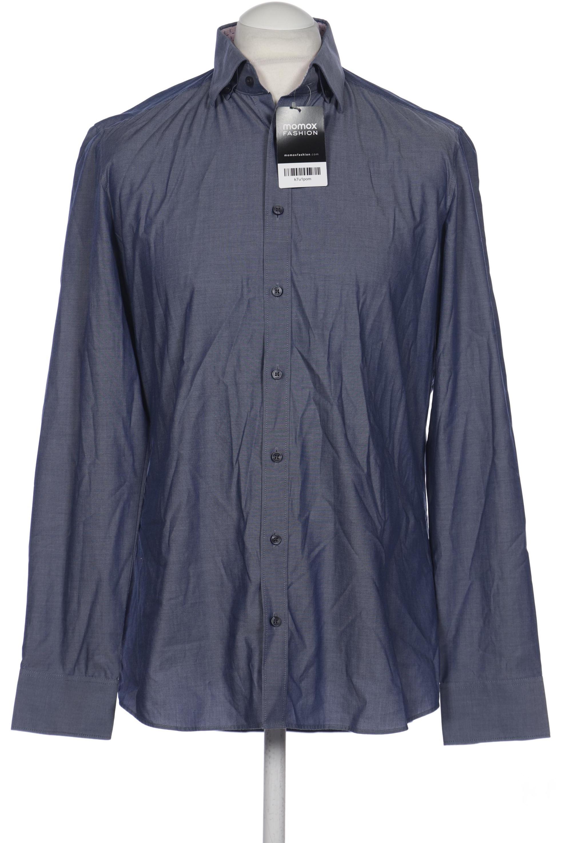 

Olymp Herren Hemd, blau