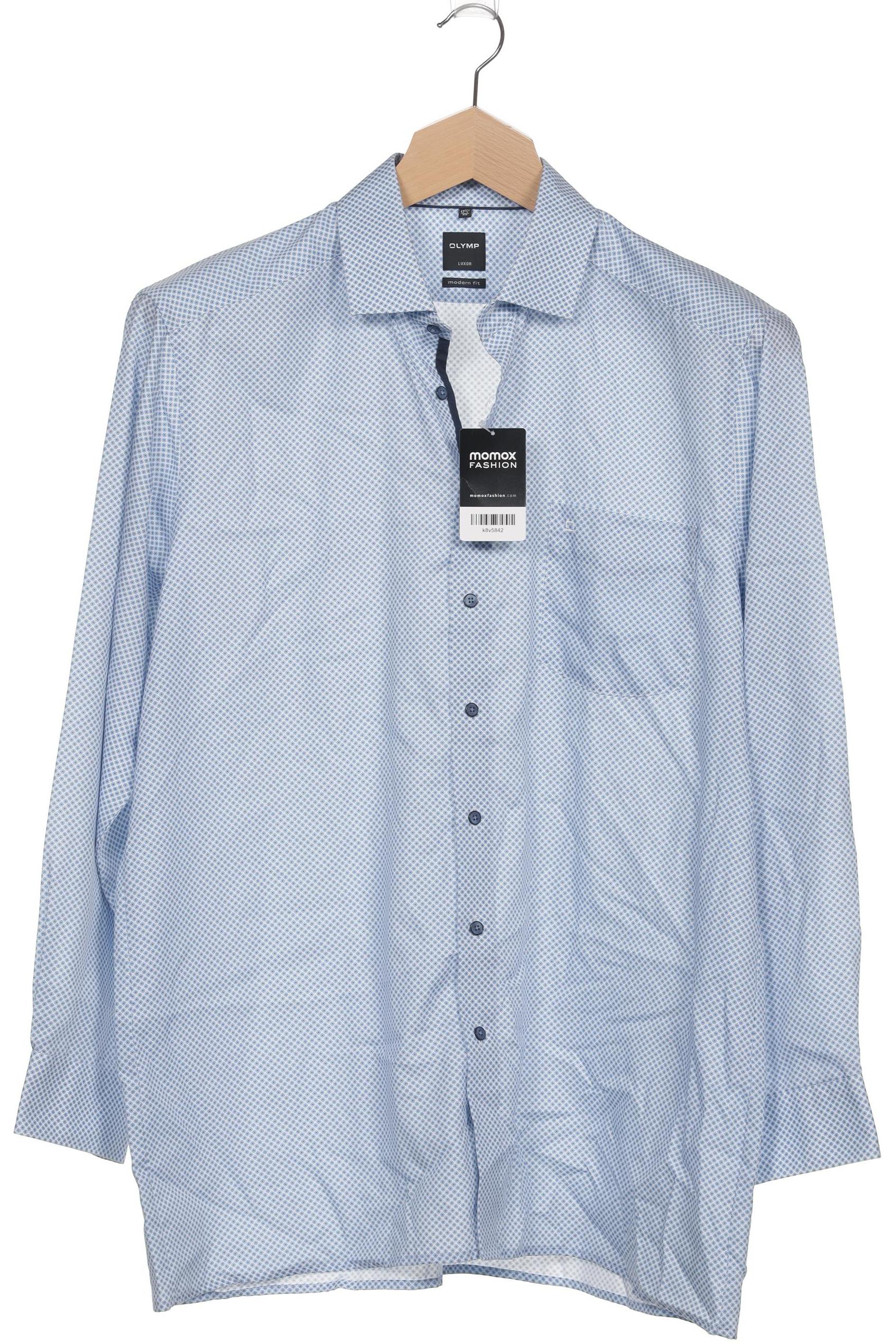 

Olymp Herren Hemd, blau, Gr. 56