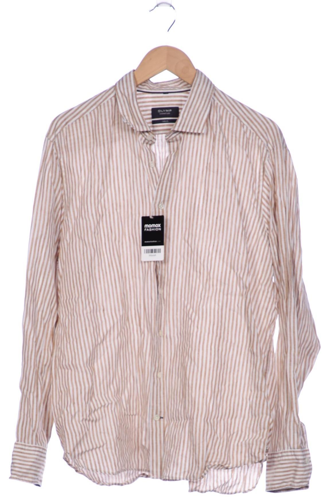

Olymp Herren Hemd, beige, Gr. 56