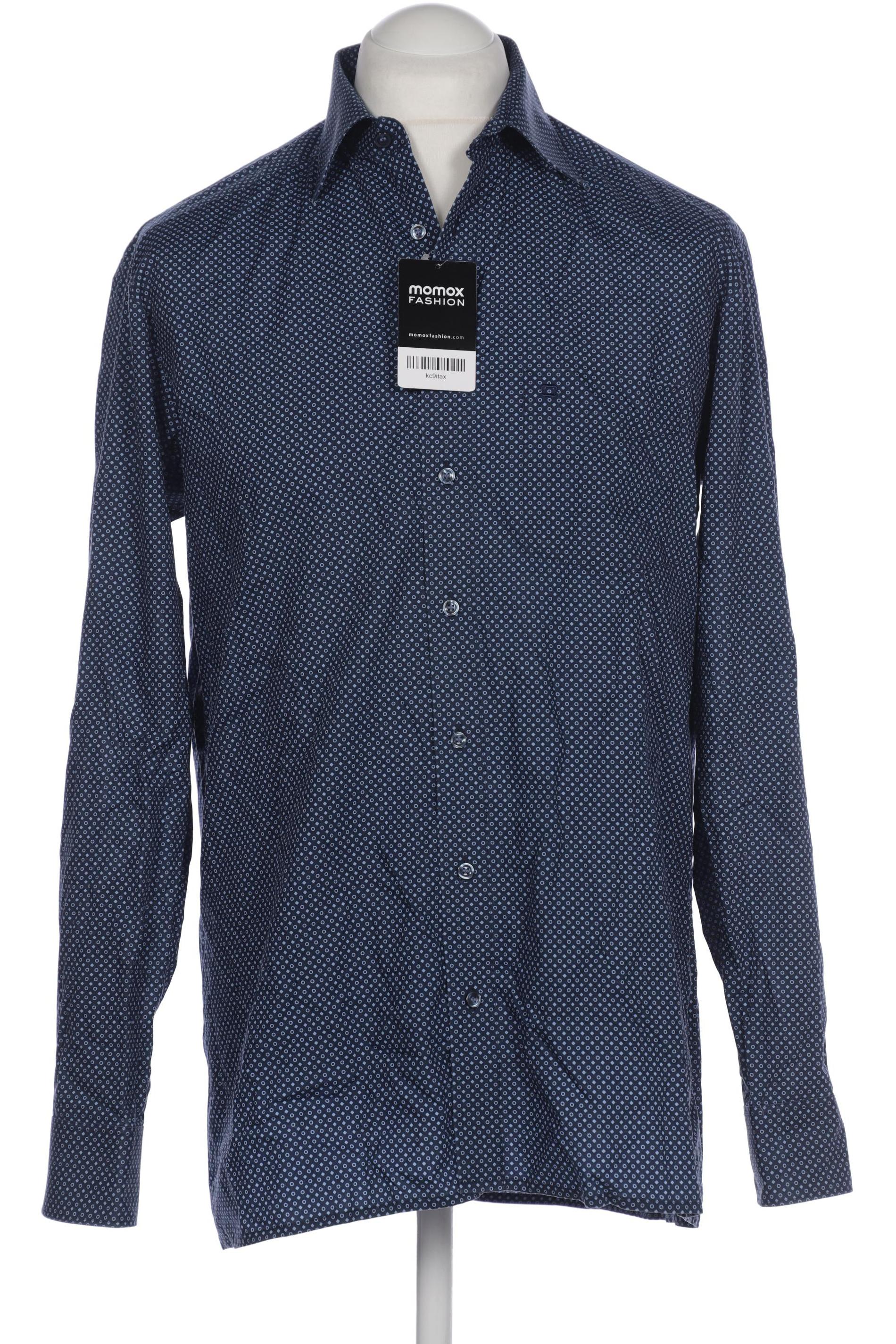 

Olymp Herren Hemd, marineblau, Gr. 50