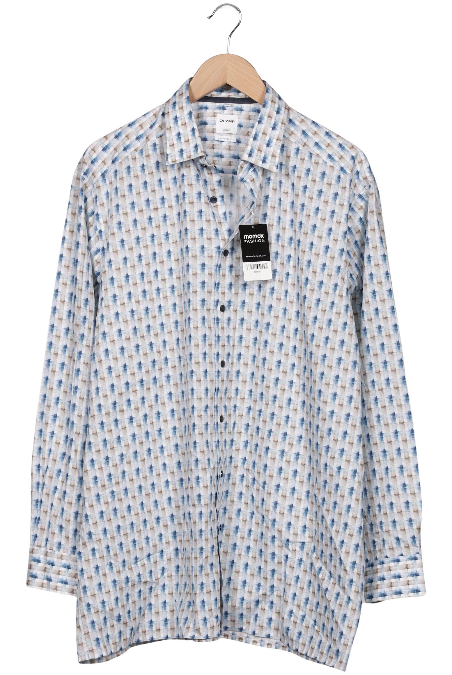 

Olymp Herren Hemd, blau, Gr. 56