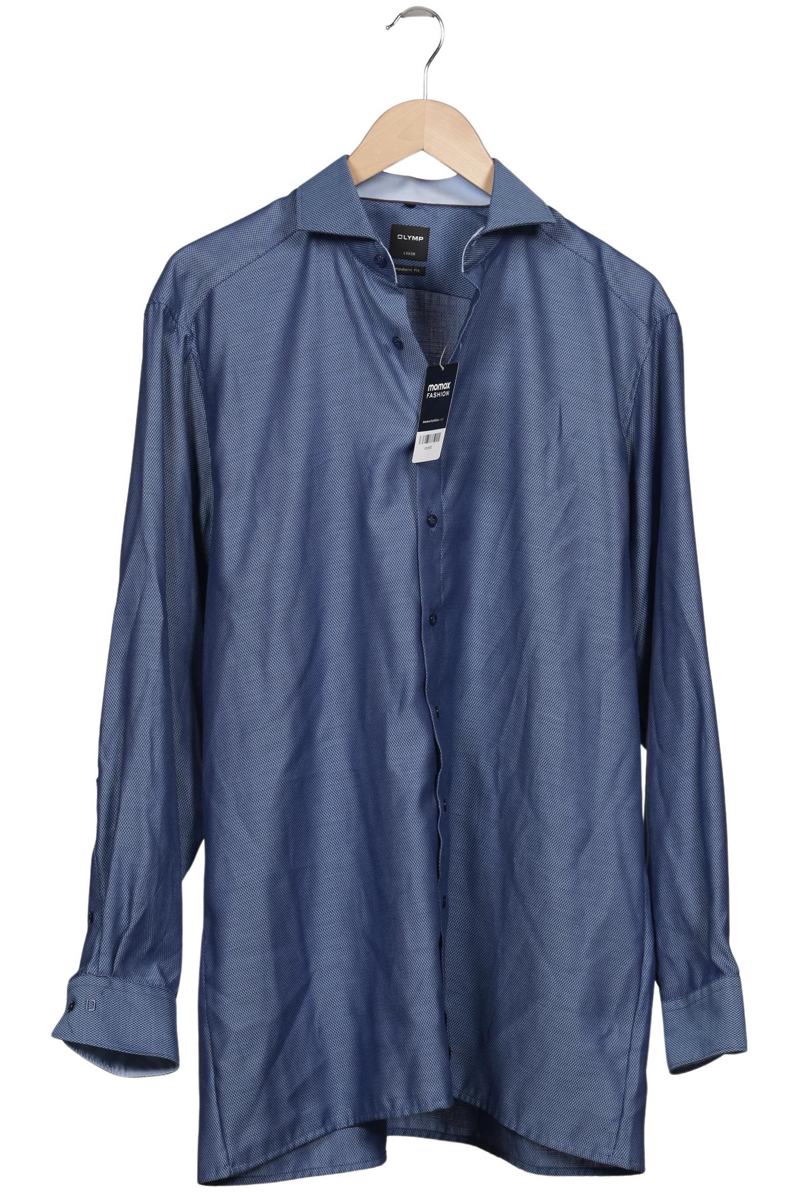 

Olymp Herren Hemd, blau, Gr. 56