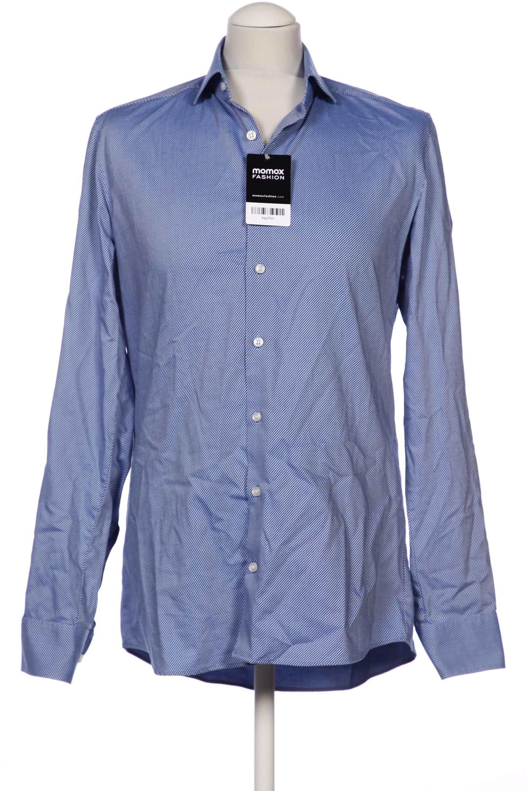 

Olymp Herren Hemd, blau