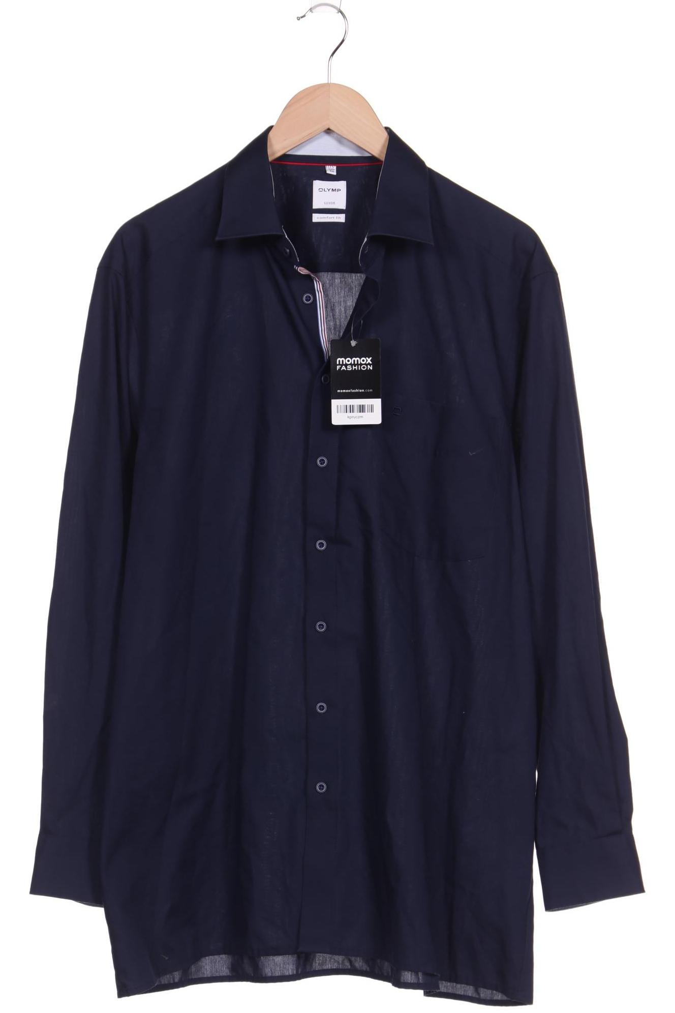 

Olymp Herren Hemd, marineblau