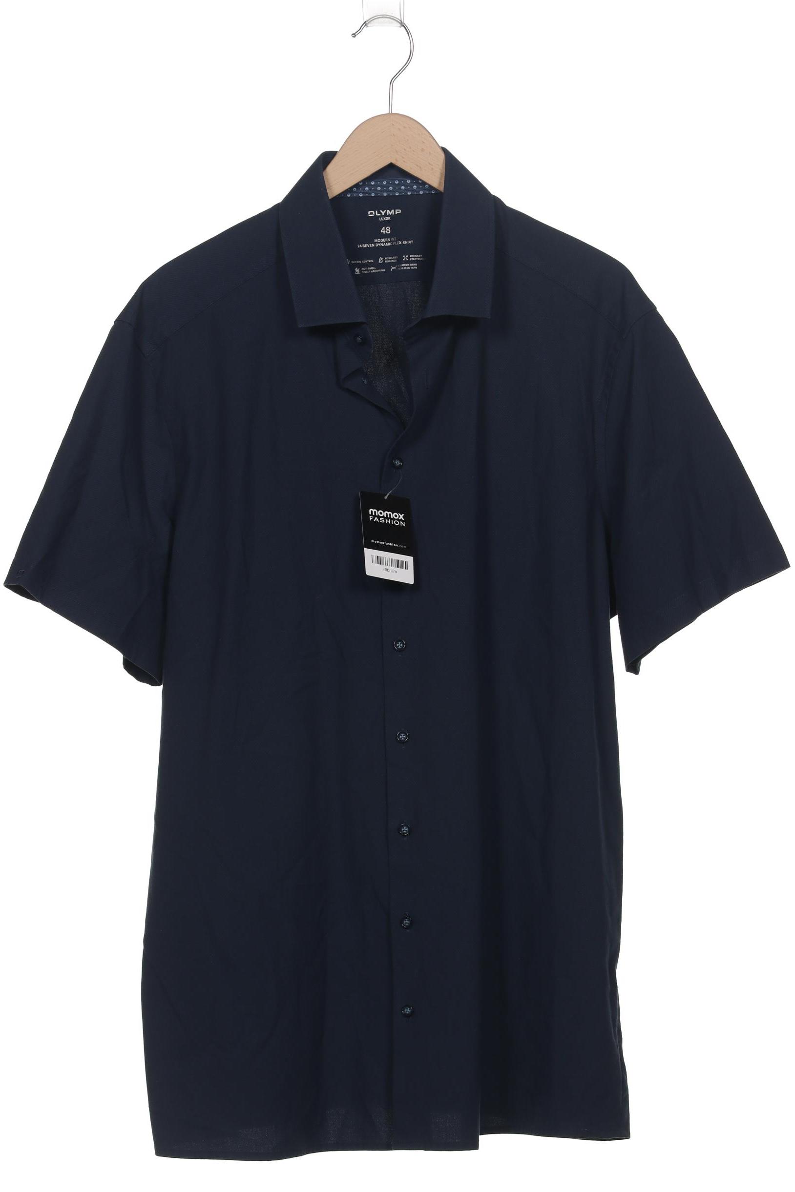 

Olymp Herren Hemd, marineblau, Gr. 58