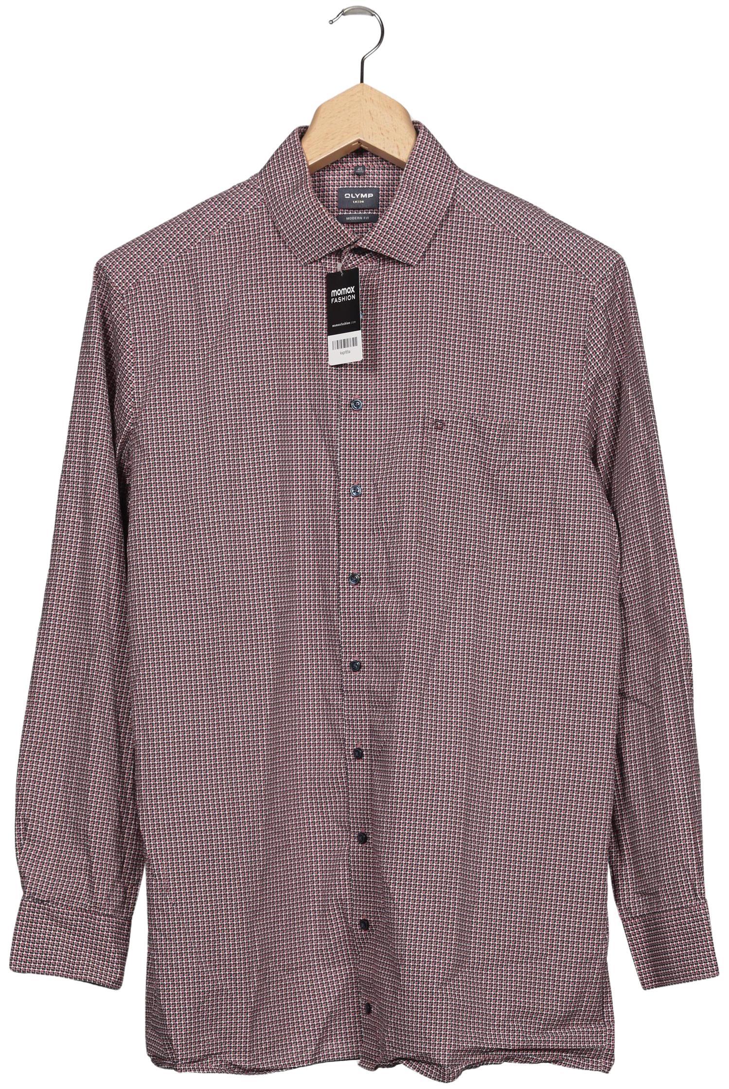 

Olymp Herren Hemd, bordeaux, Gr. 56