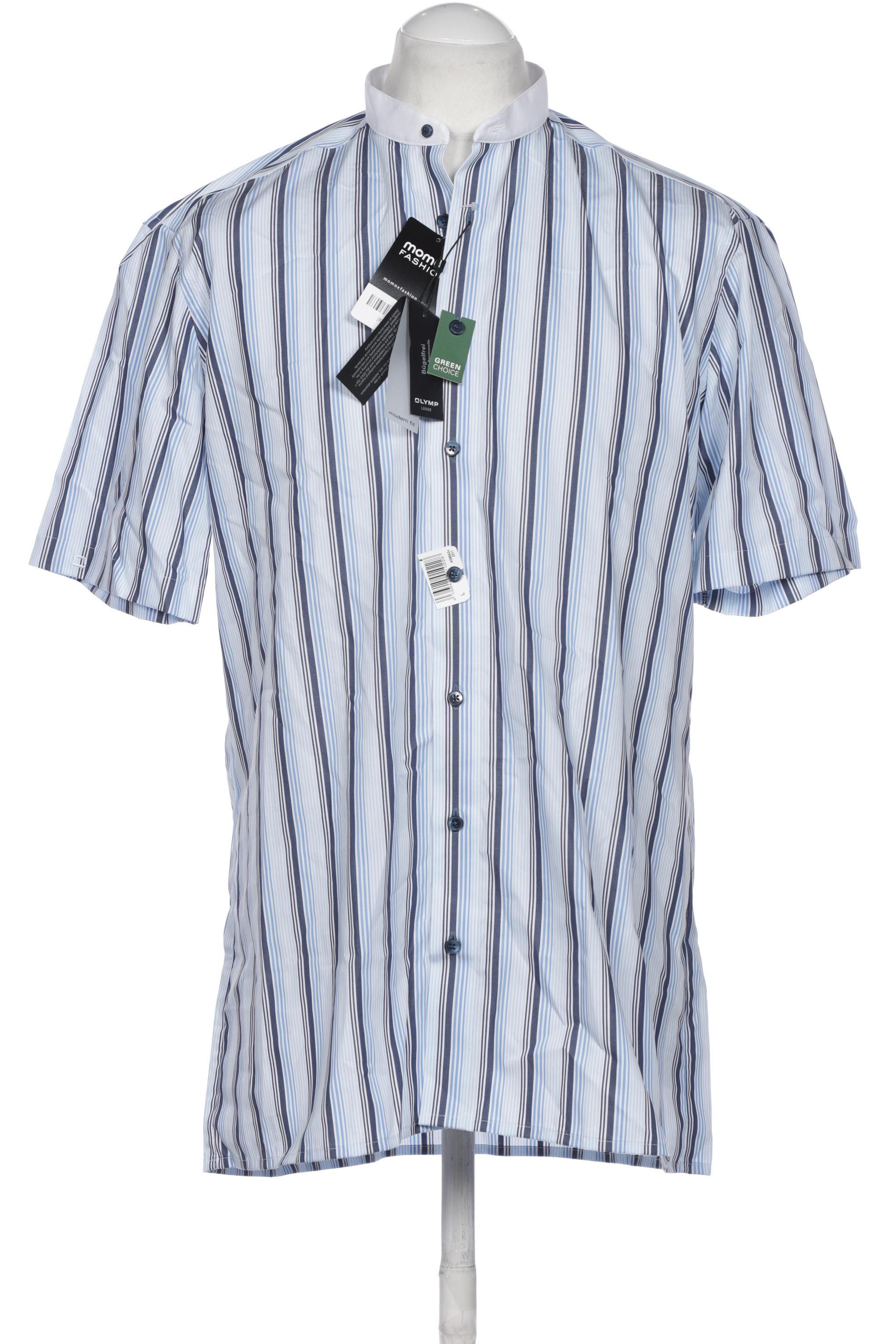 

Olymp Herren Hemd, blau