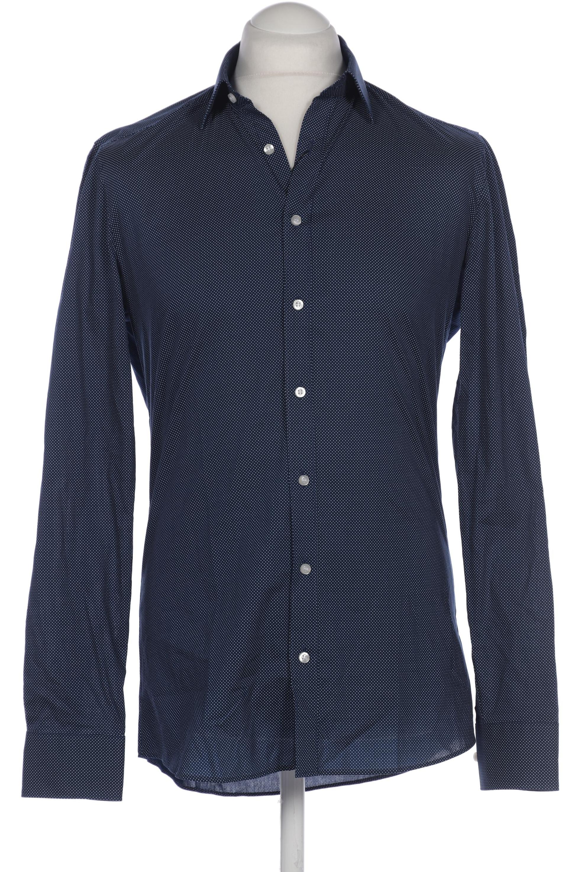 

Olymp Herren Hemd, marineblau, Gr. 48