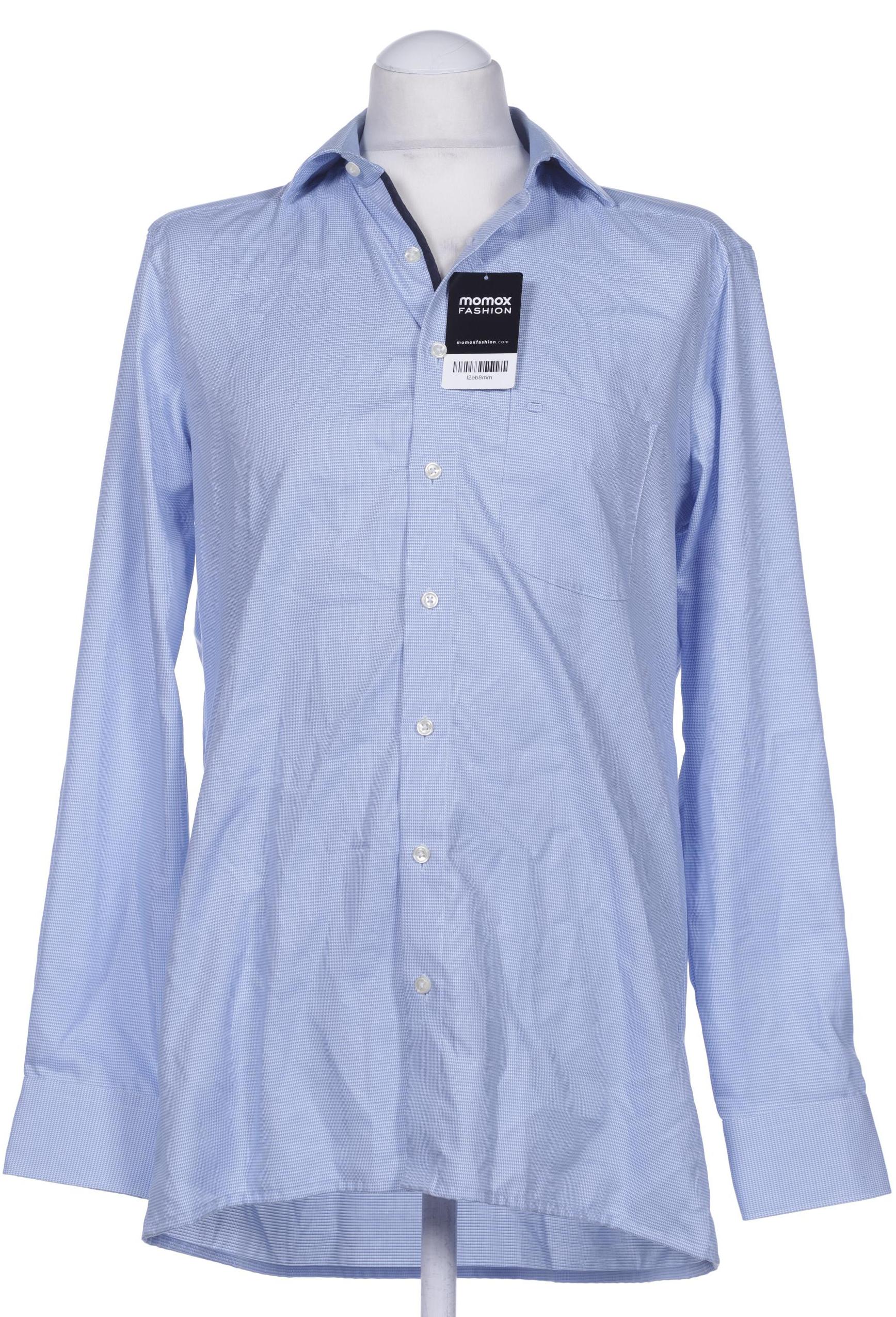 

Olymp Herren Hemd, blau