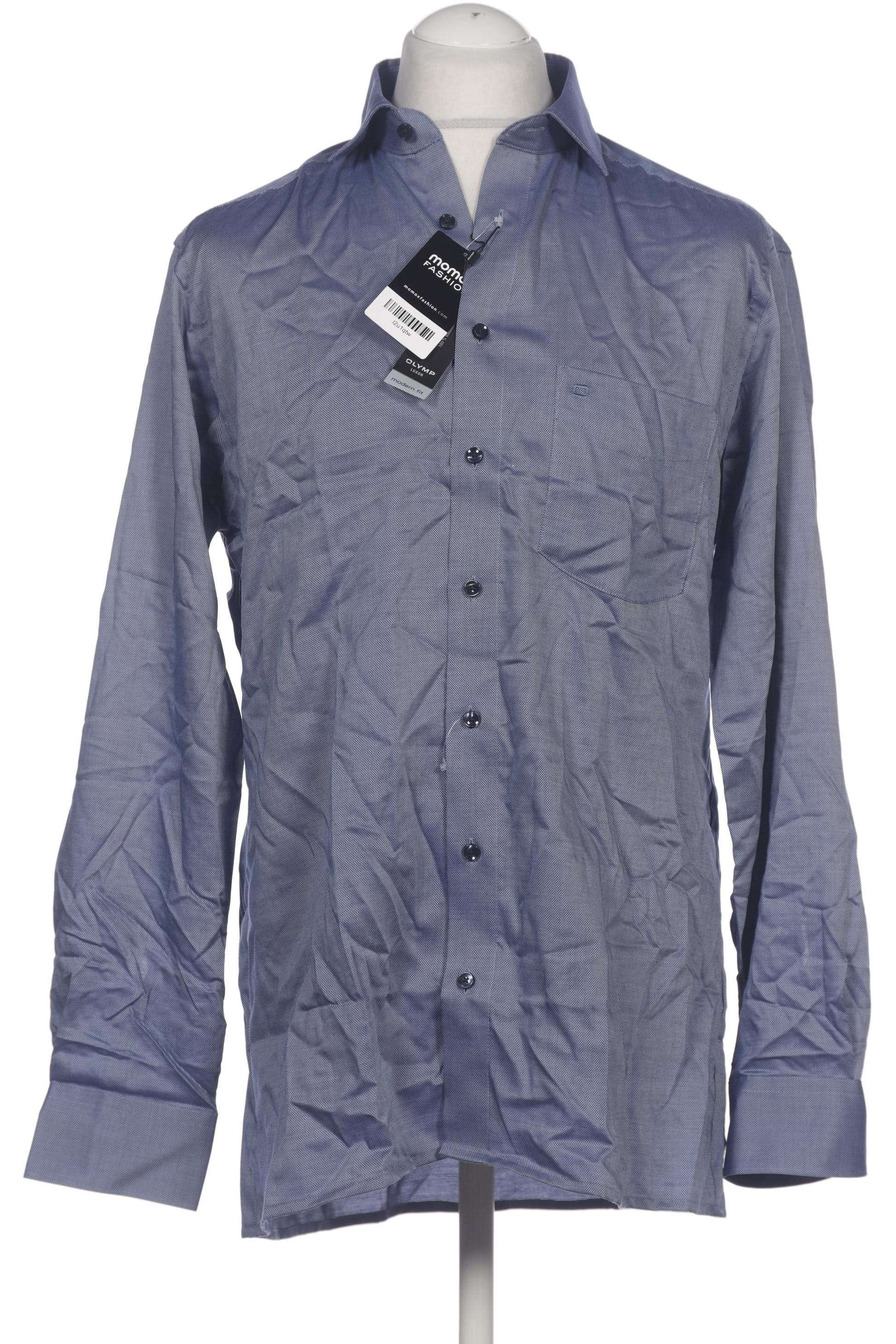 

Olymp Herren Hemd, blau, Gr. 52