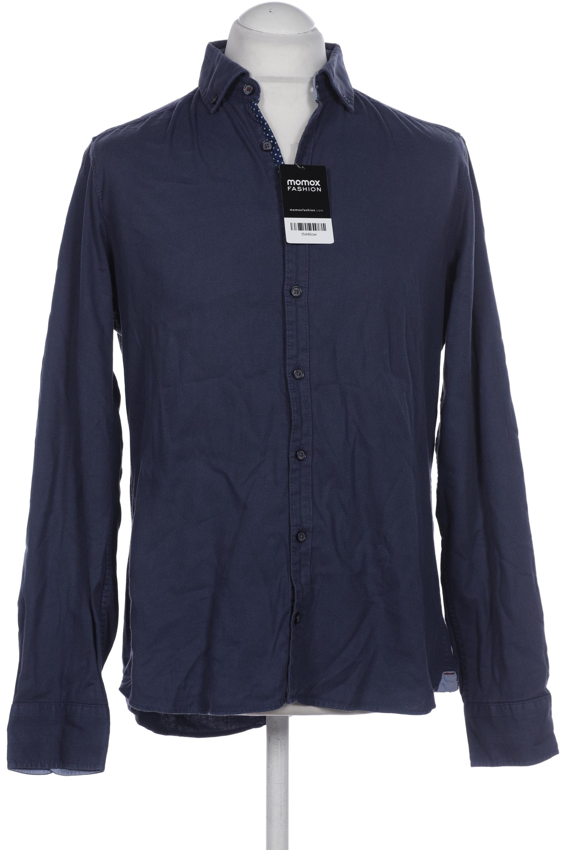 

Olymp Herren Hemd, marineblau, Gr. 52