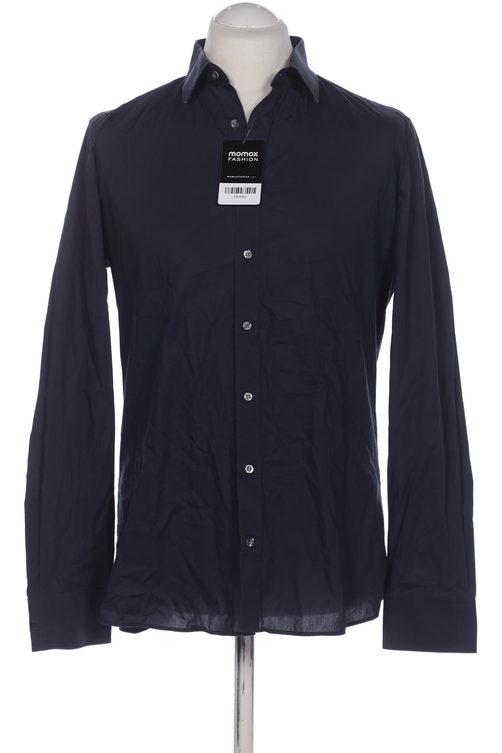 

Olymp Herren Hemd, marineblau, Gr. 52