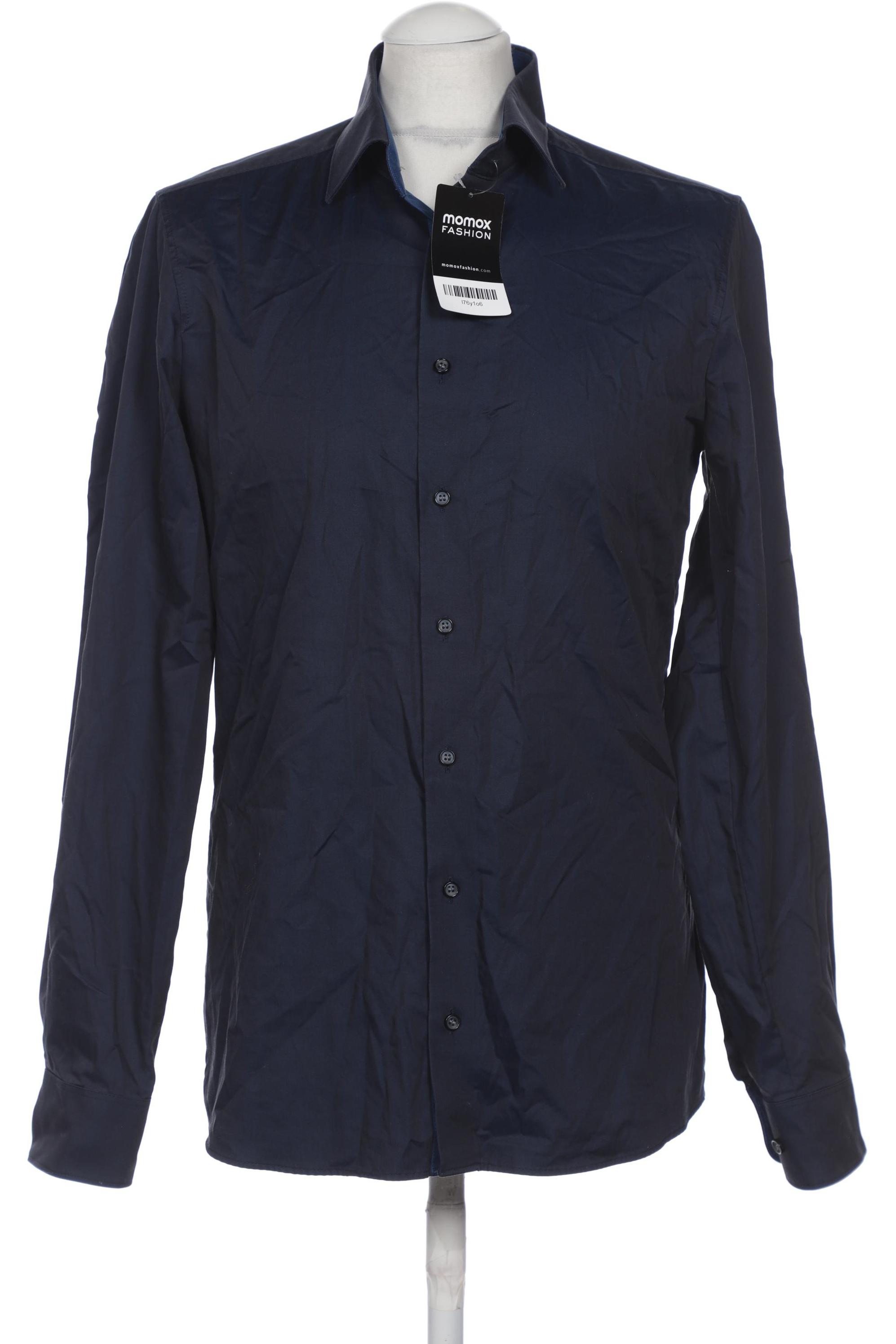 

Olymp Herren Hemd, marineblau