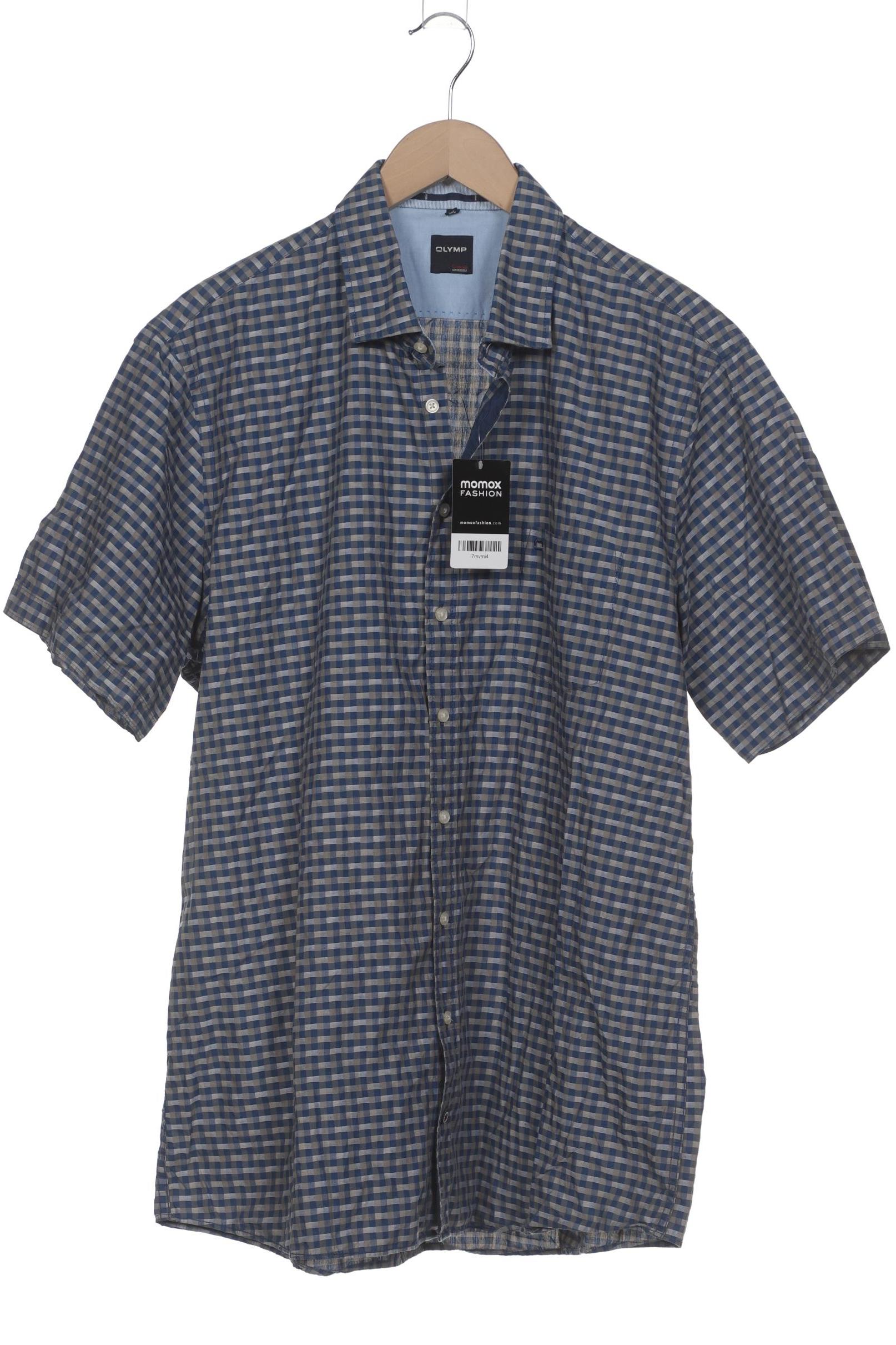 

Olymp Herren Hemd, blau, Gr. 56