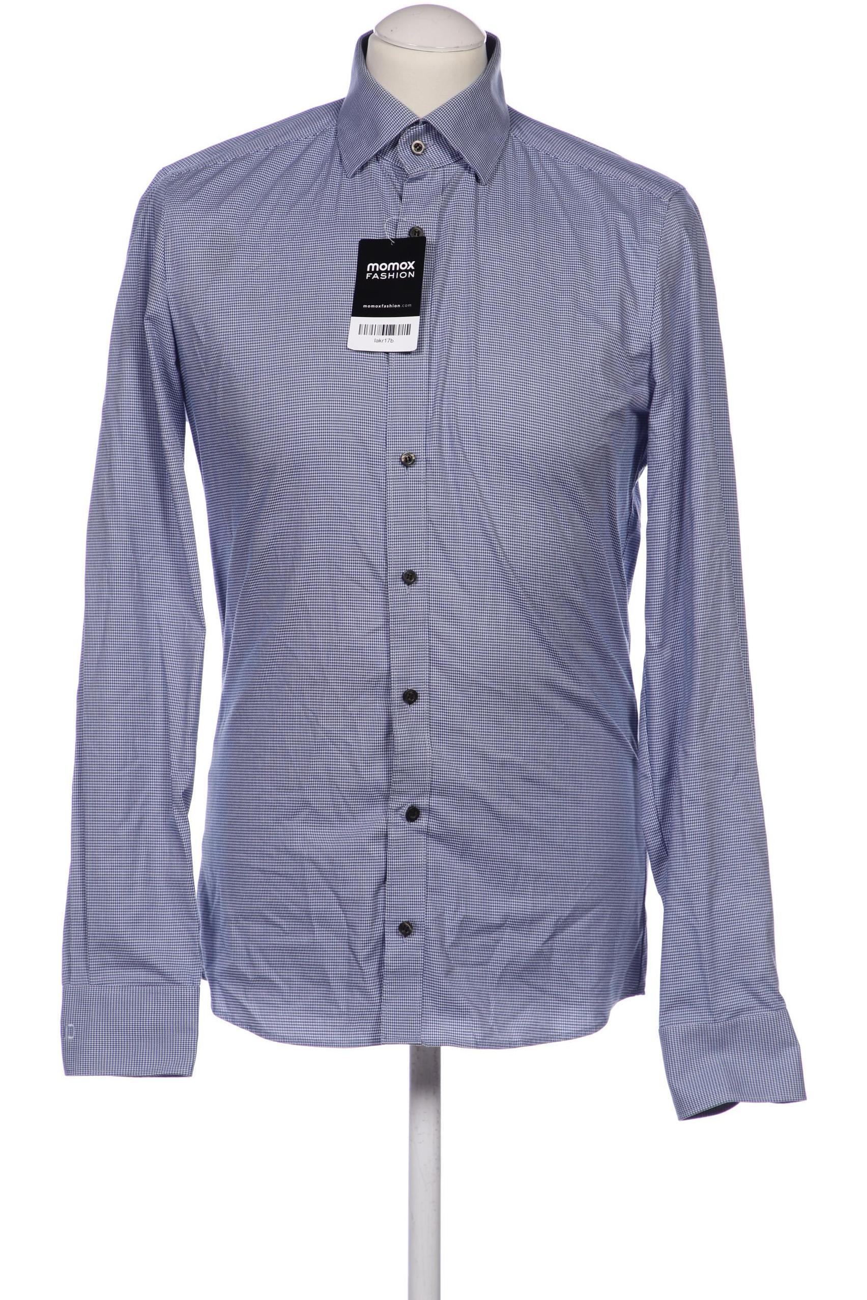 

Olymp Herren Hemd, blau