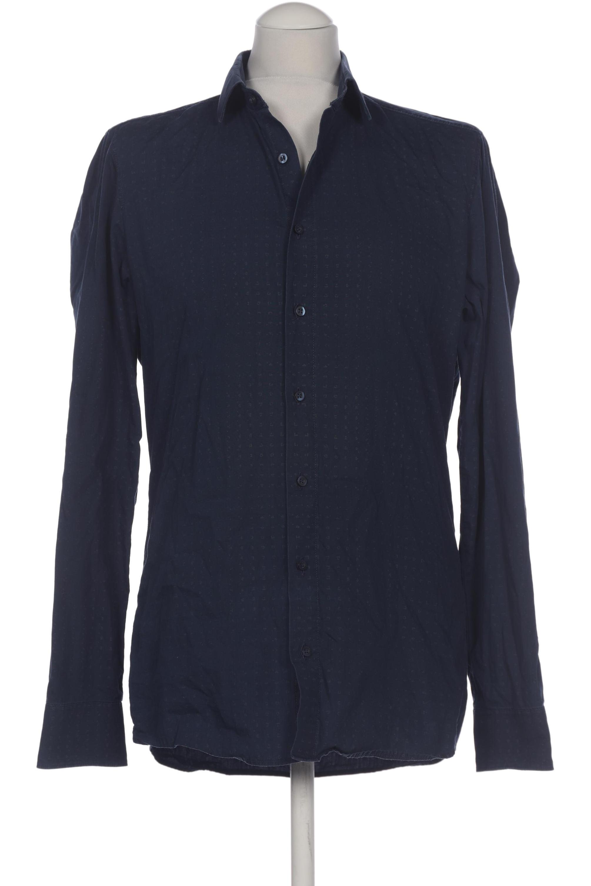 

Olymp Herren Hemd, marineblau, Gr. 48