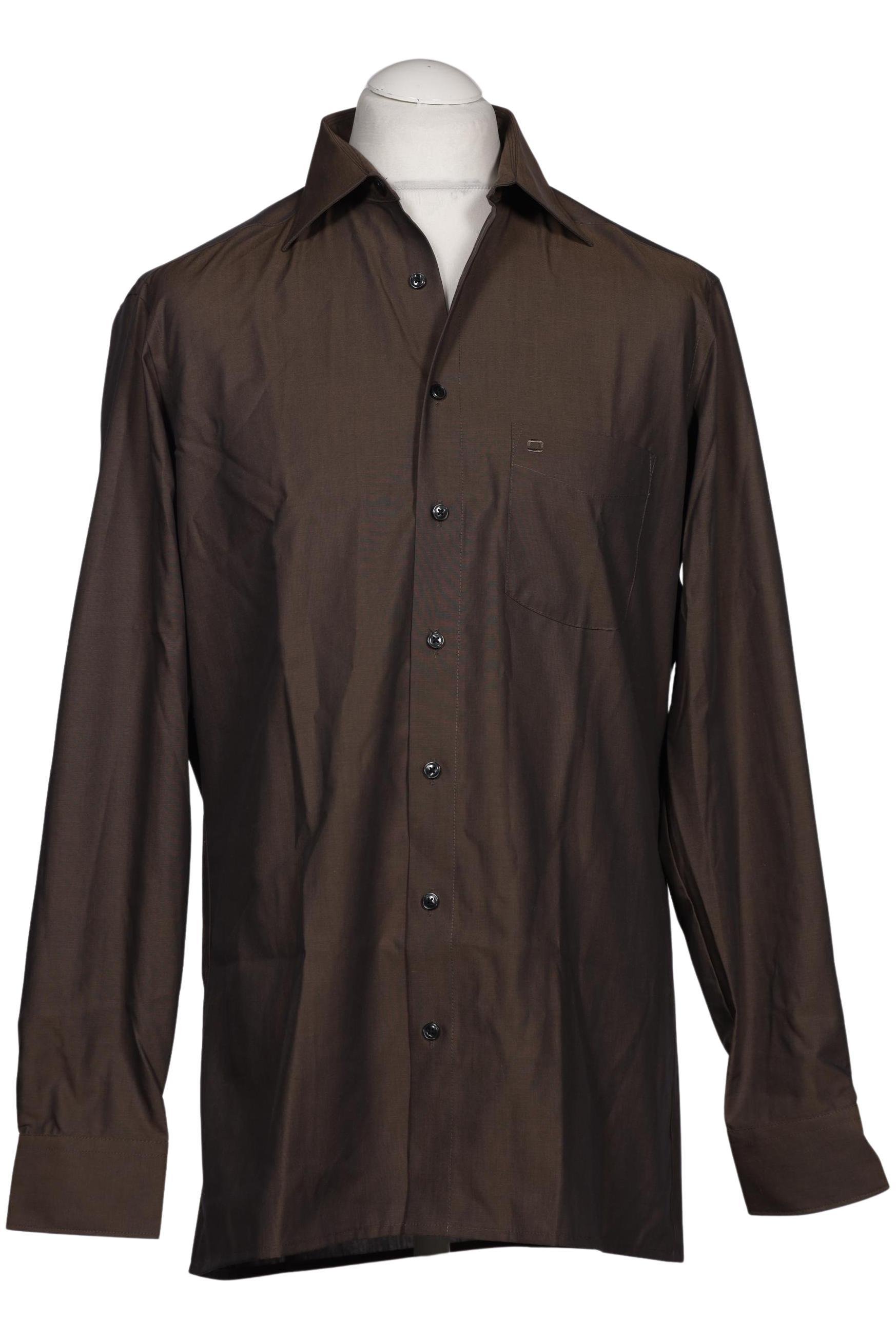 

Olymp Herren Hemd, braun, Gr. 50