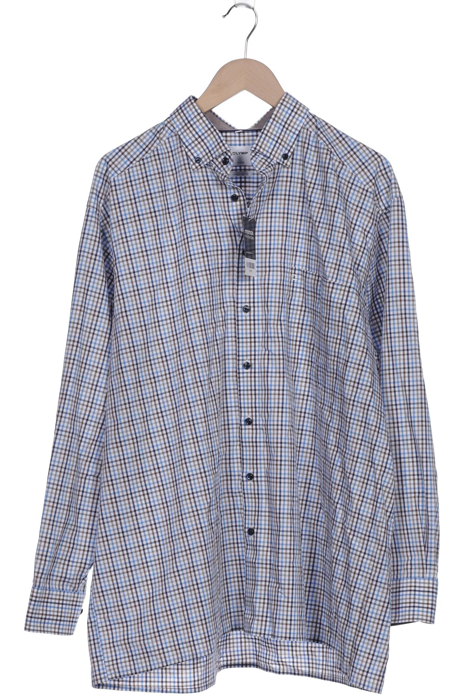 

Olymp Herren Hemd, blau