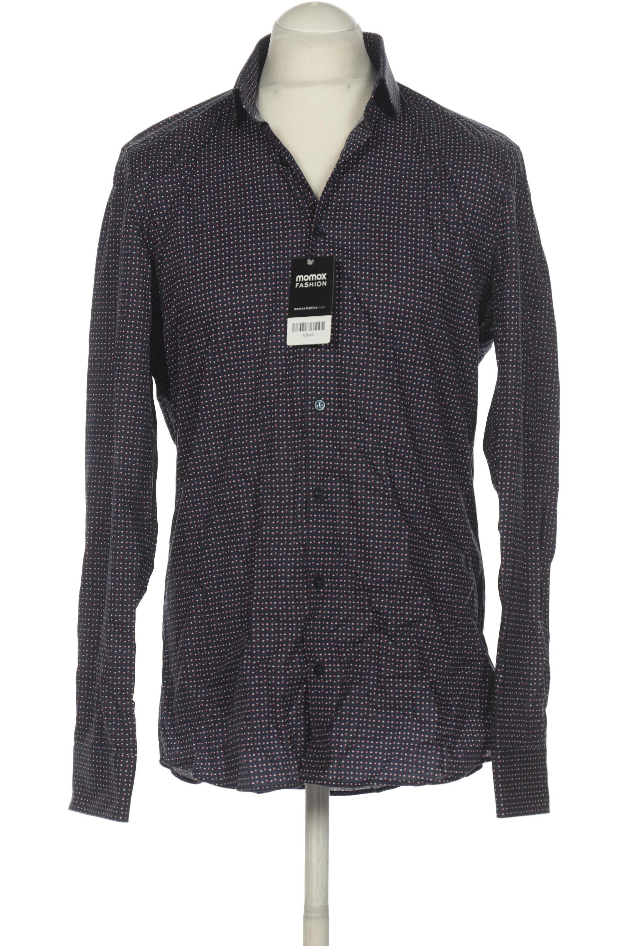 

Olymp Herren Hemd, marineblau, Gr. 52