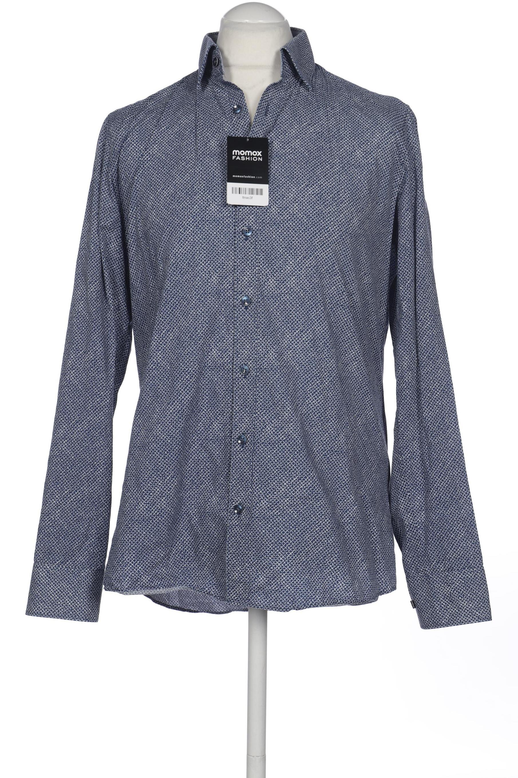 

Olymp Herren Hemd, blau