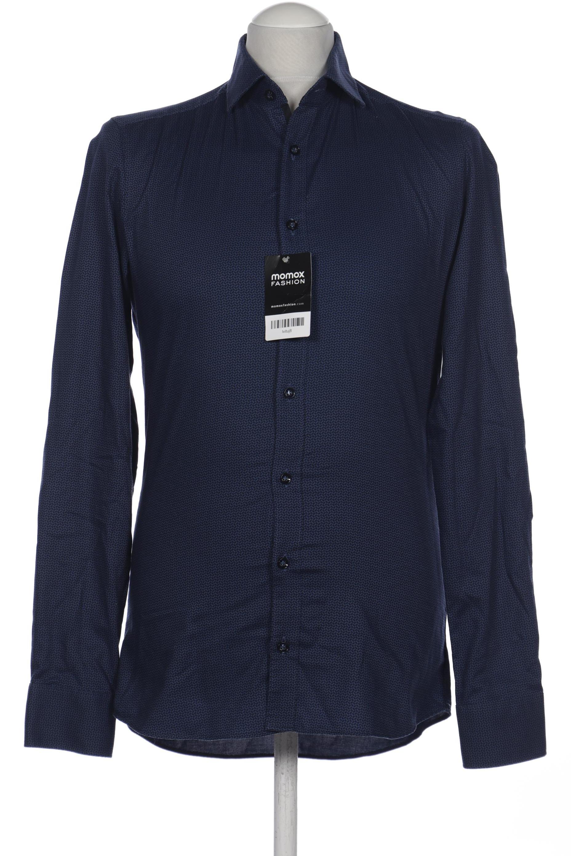 

Olymp Herren Hemd, marineblau