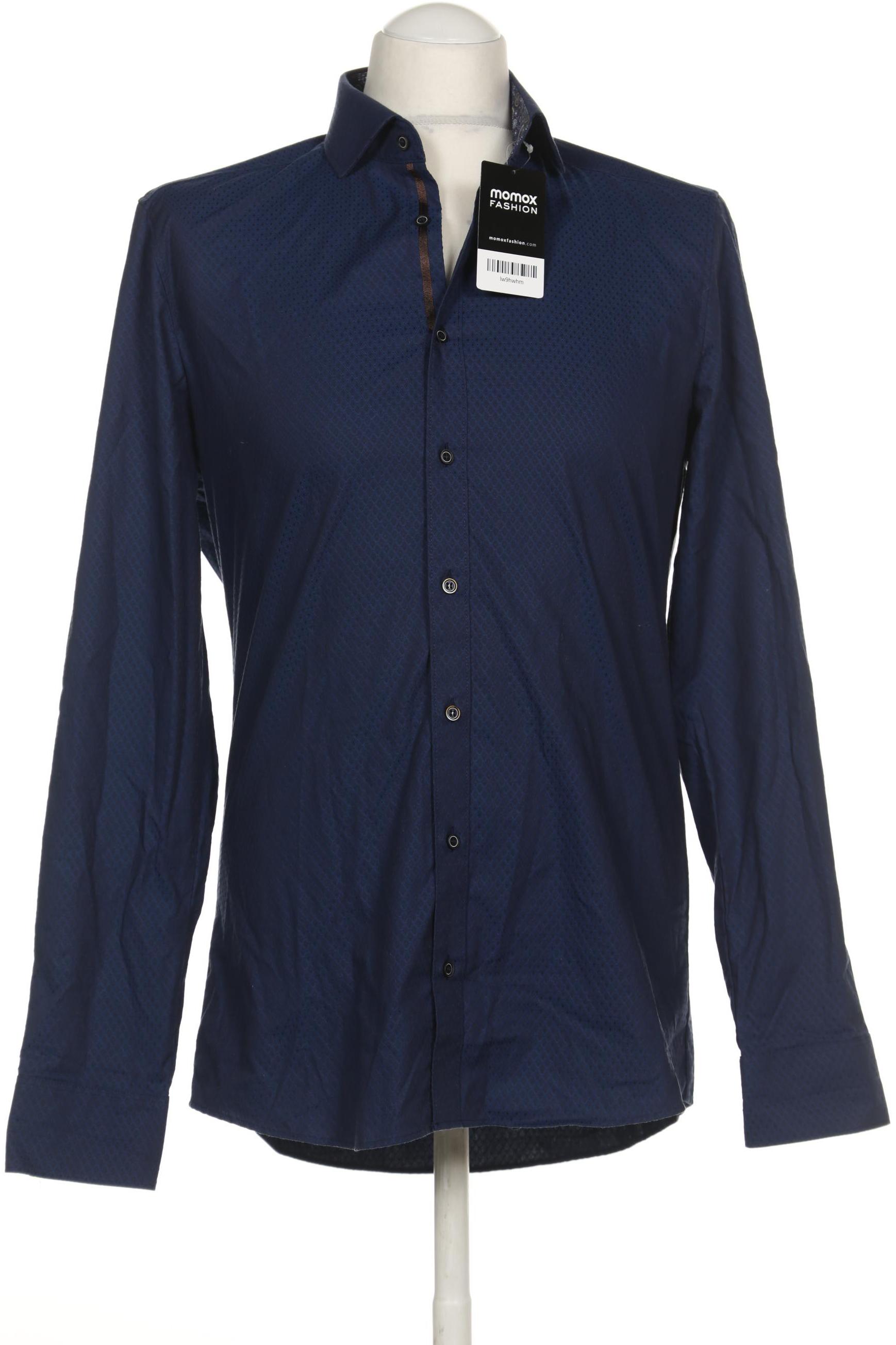 

Olymp Herren Hemd, marineblau