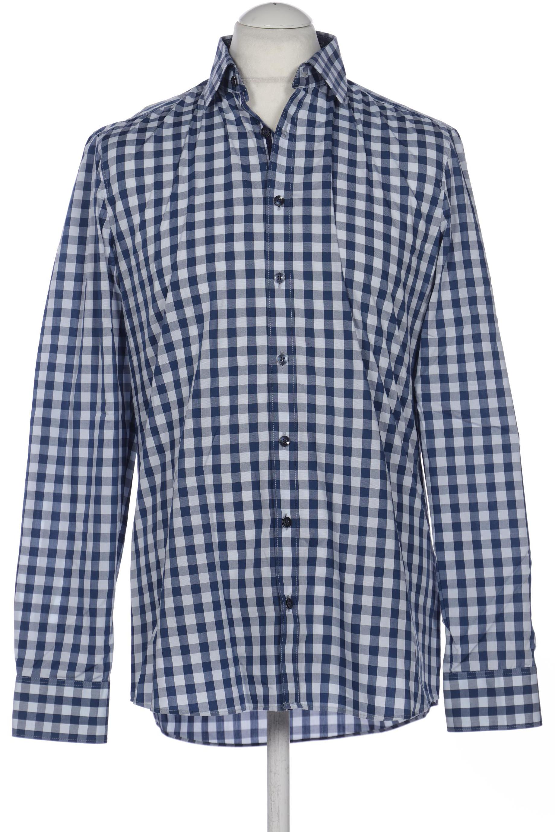 

Olymp Herren Hemd, blau