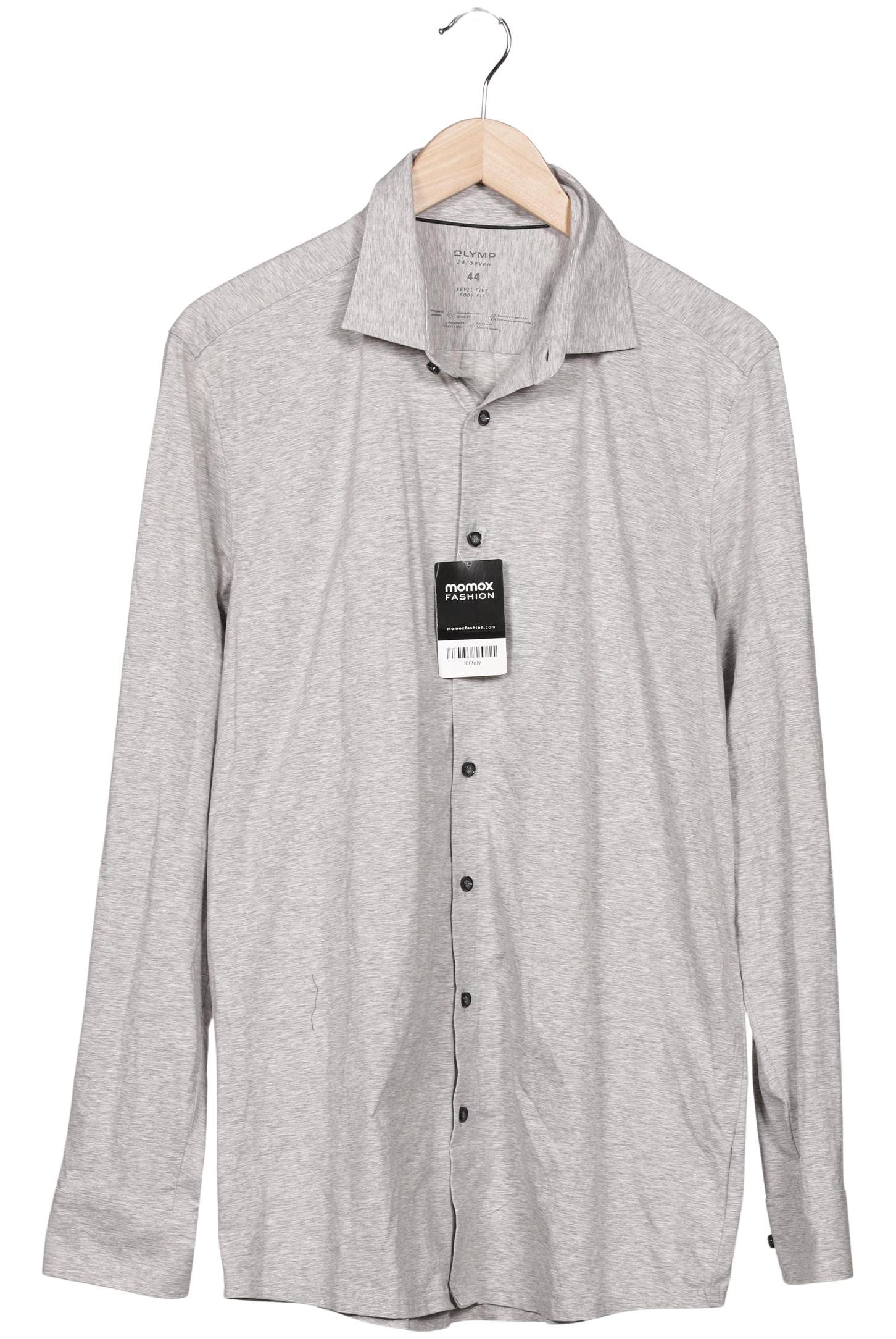 

Olymp Herren Hemd, grau, Gr. 54
