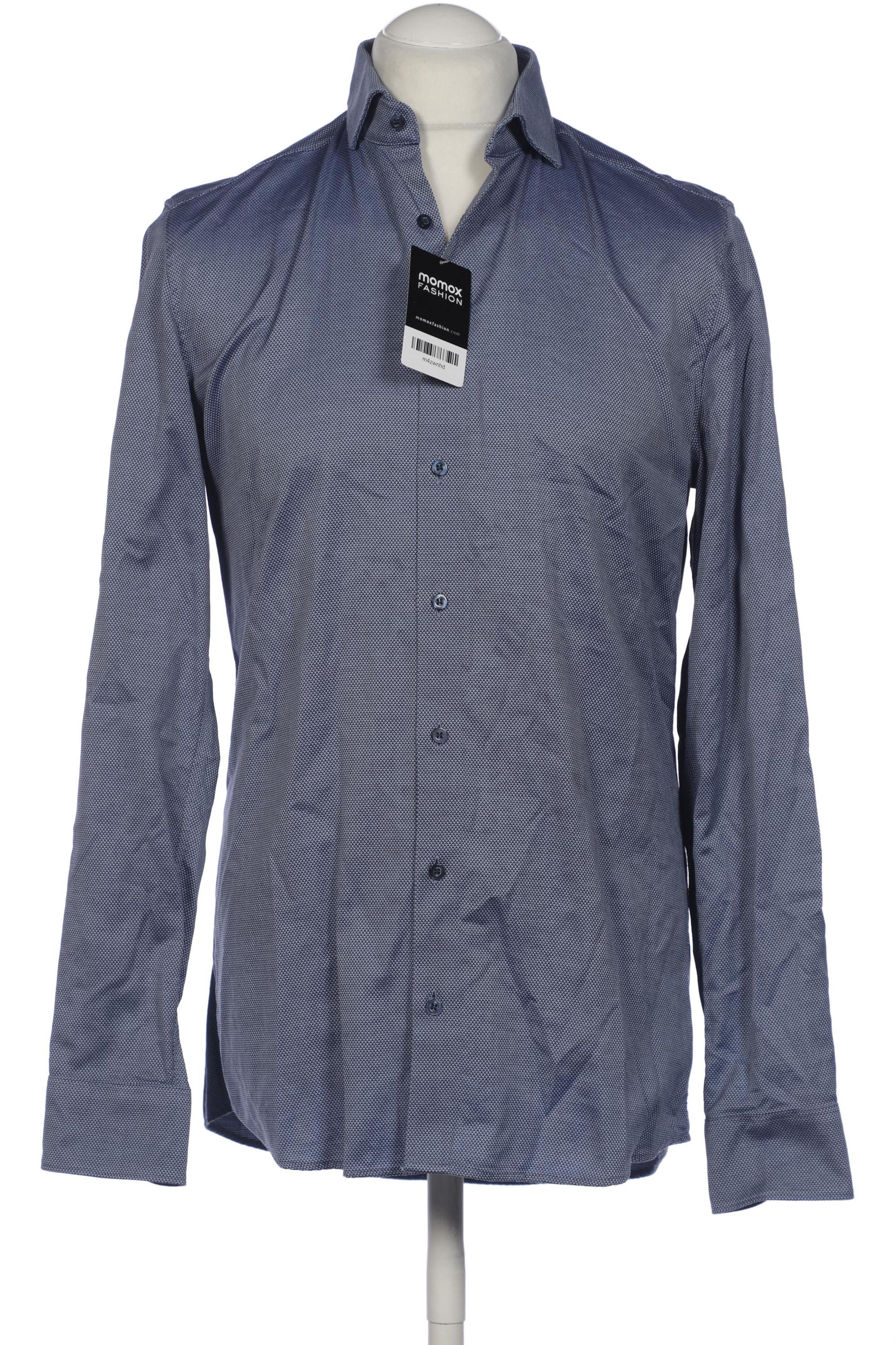 

Olymp Herren Hemd, marineblau, Gr. 48