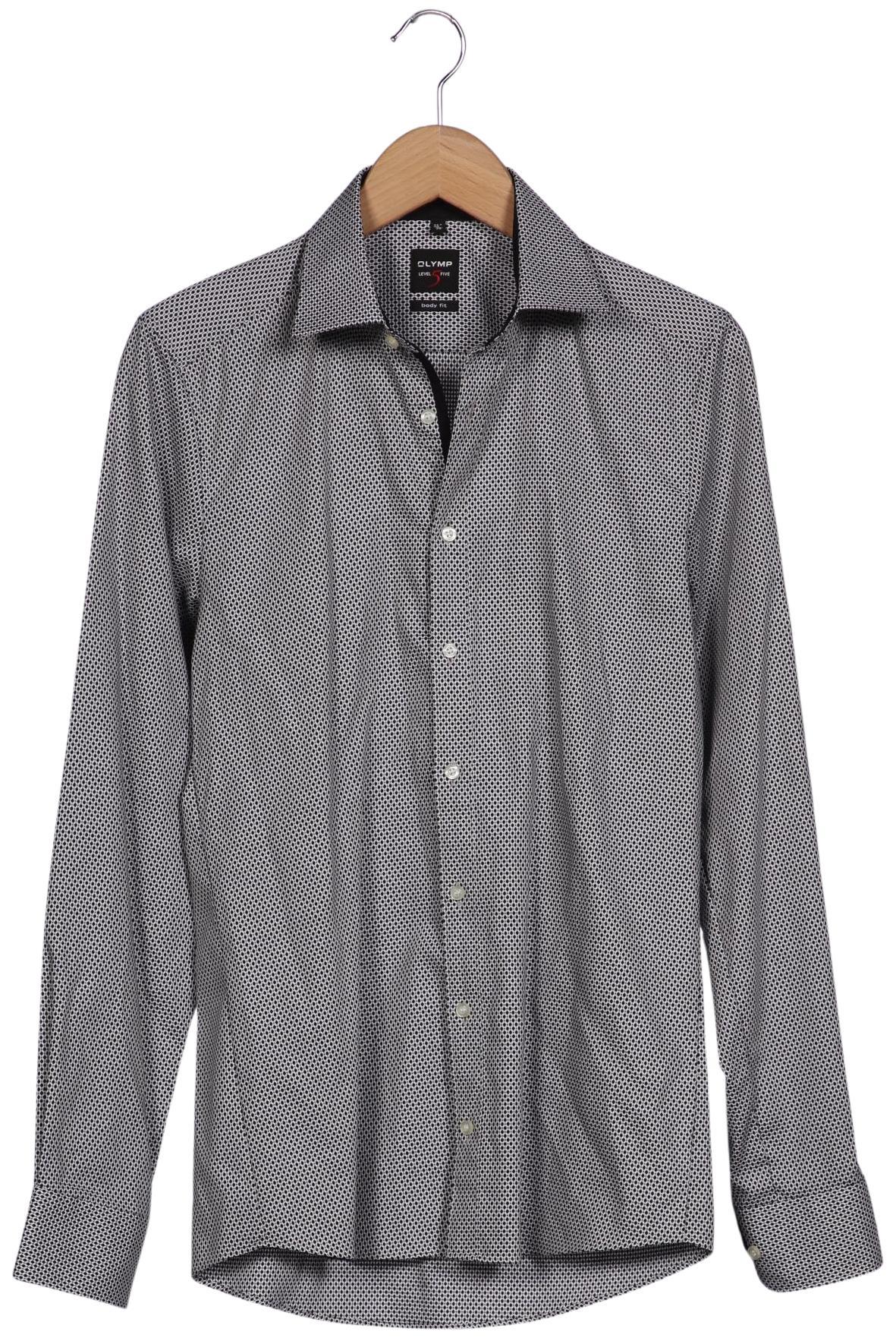 

Olymp Herren Hemd, grau, Gr. 46